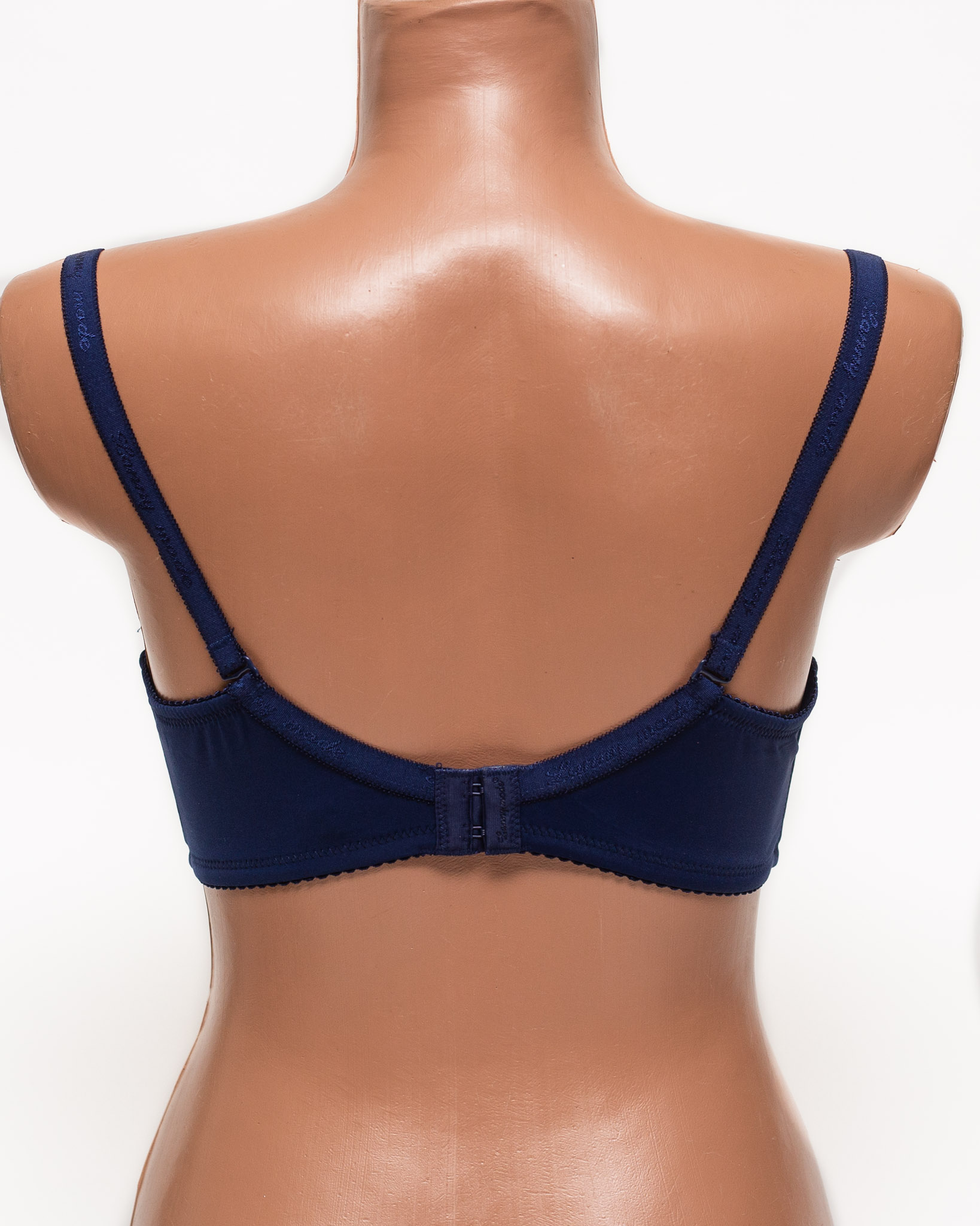 Бюстгальтер мереживний м'яка чашка на тонкому поролоні Lanny mode 11022 синій 11022-1