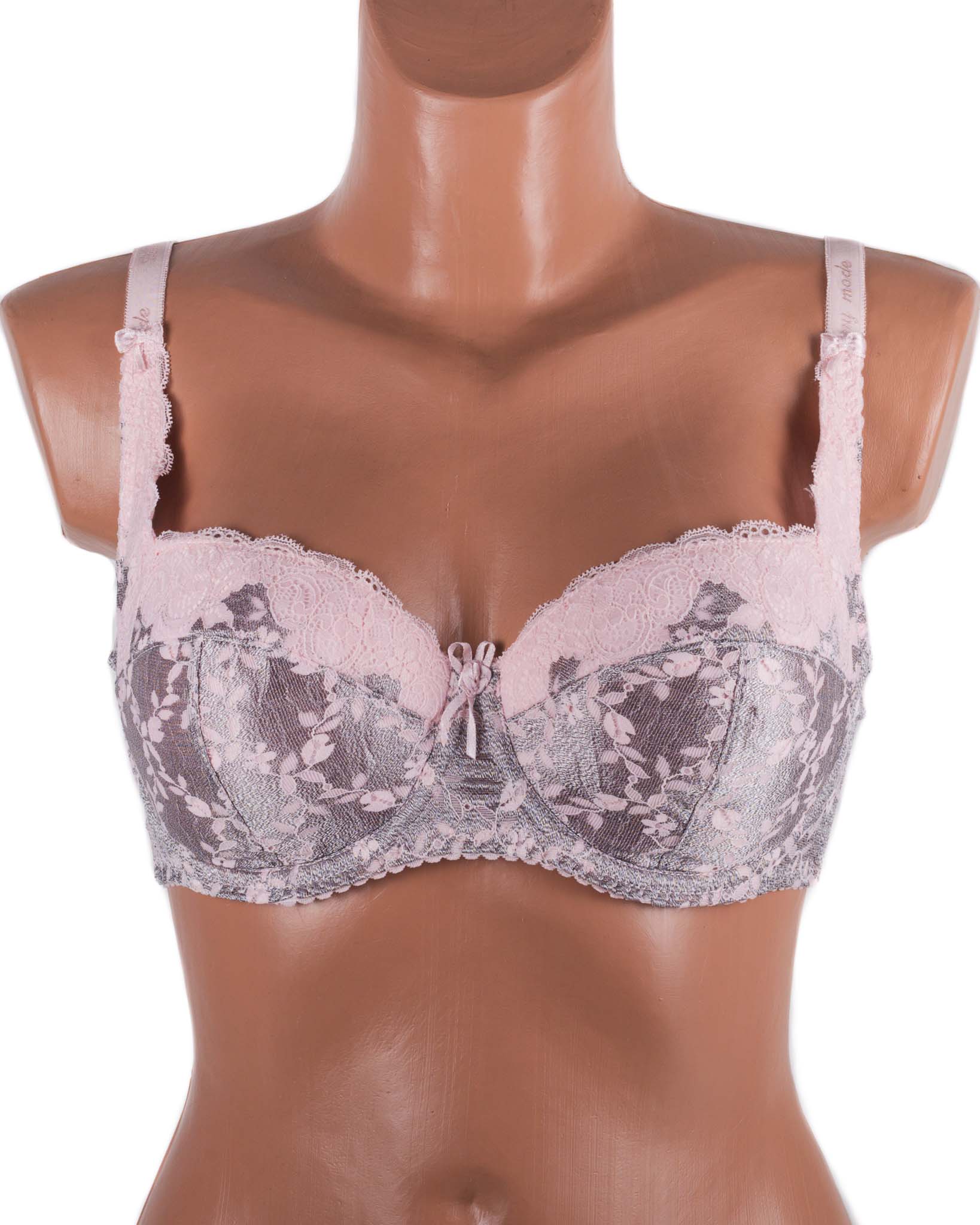 Бюстгальтер балконет Lanny mode 11288 сірий 11288-4