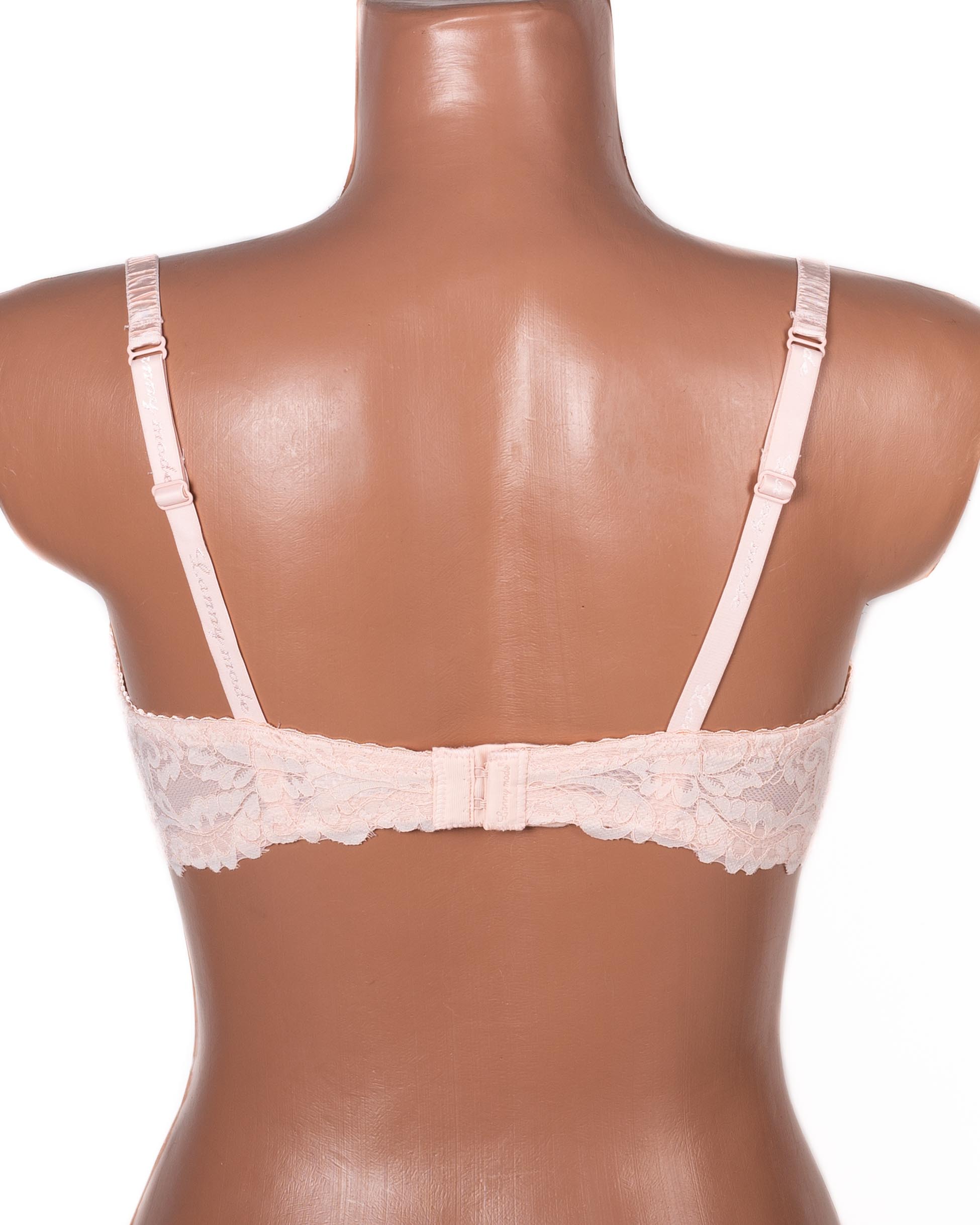 Бюстгальтер з мереживною спинкою Lanny mode 11340 пудра 11340-4