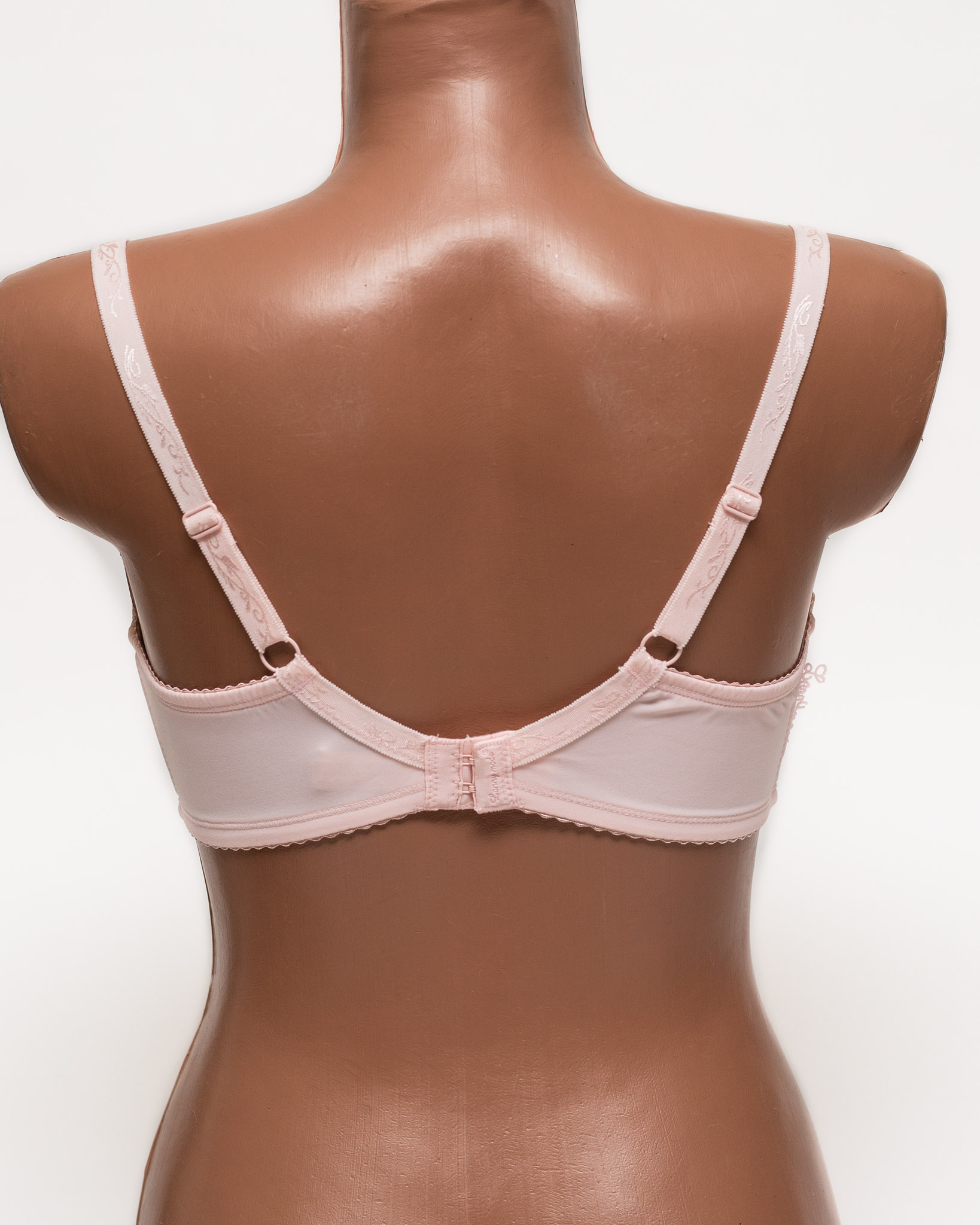 Бюстгальтер з вишивкою Lanny mode 11528 пудра 11528-2