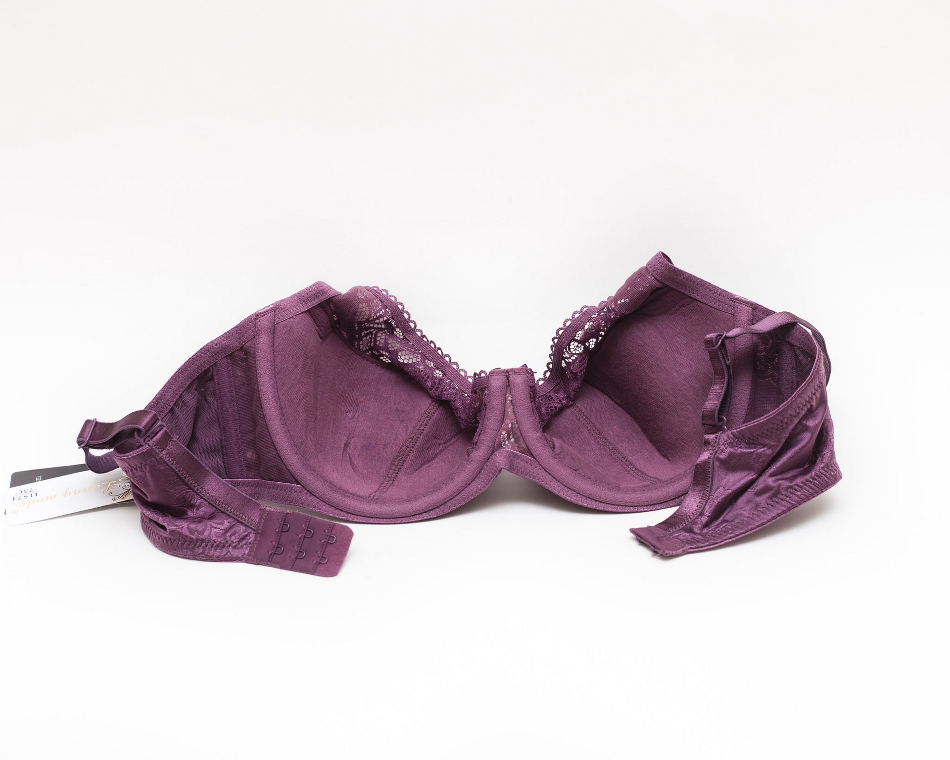 Бюстгальтер атласний Lanny mode 11574 мокко 11574-5