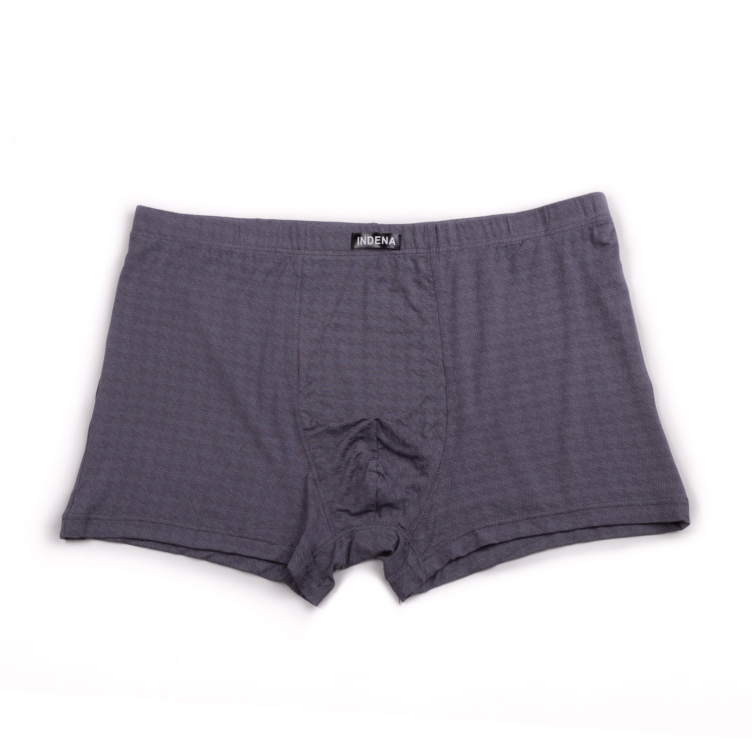 Труси-боксерки чоловічі бамбукові Indena 95301 сірі 8001-2