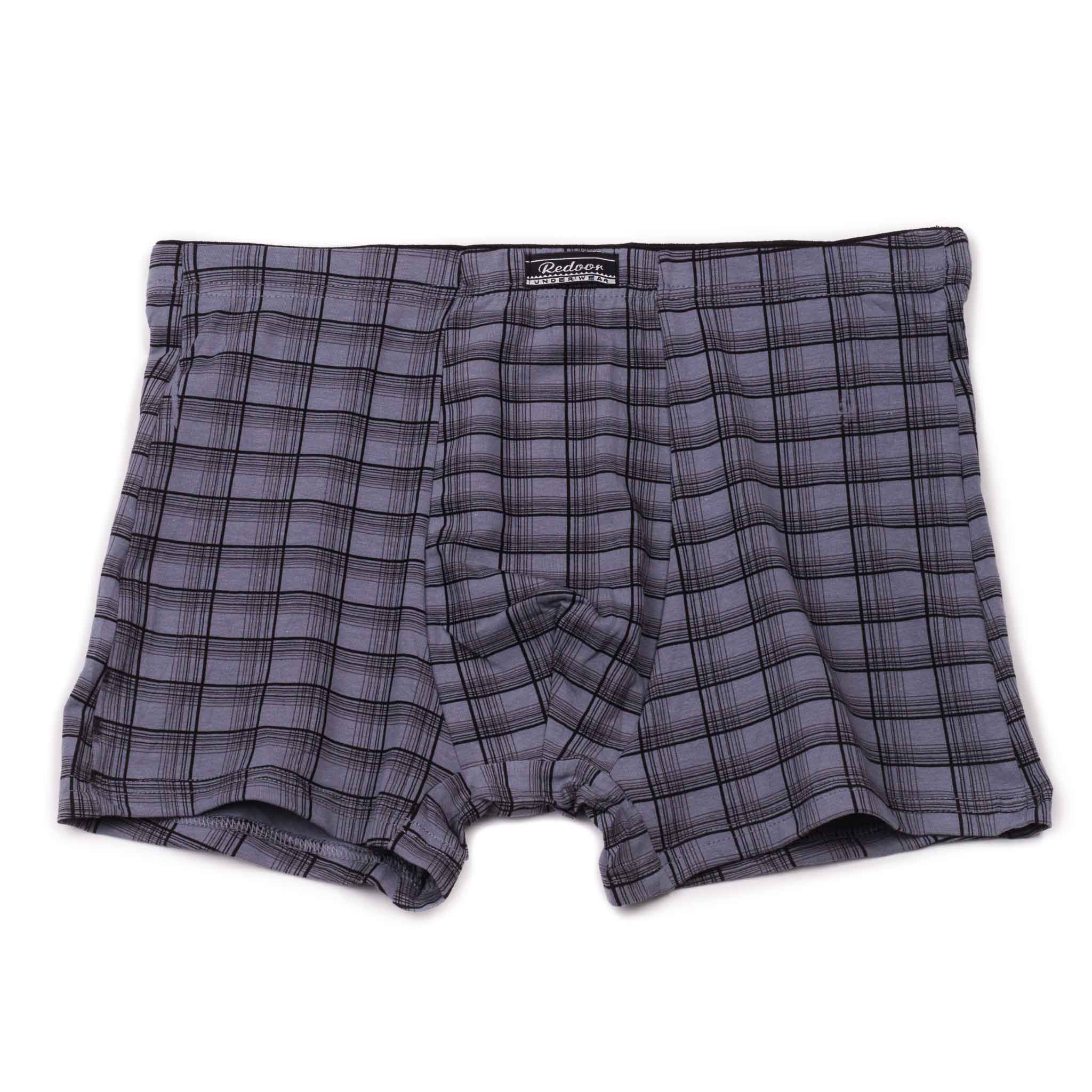 Труси-боксерки чоловічі Redoor 0961 сірі 8010-2