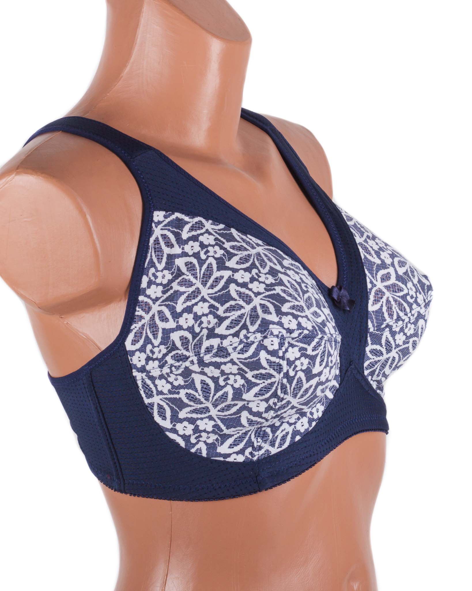 Бюстгальтер без кісточок Sofelinna 11243 синий K5203-6 Бюстгальтер без кісточок Sofelinna 11243 синий K5203-6