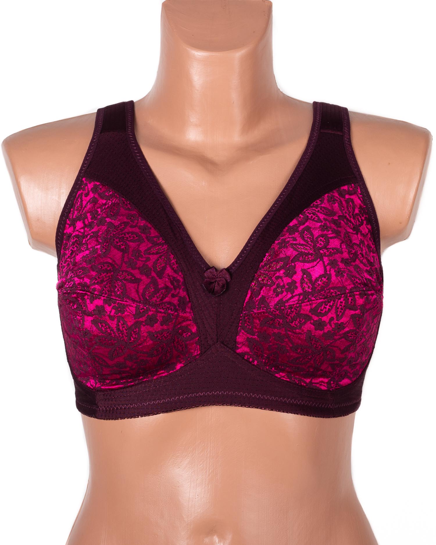 Бюстгальтер без кісточок Sofelinna 11243 марсала K5203-4