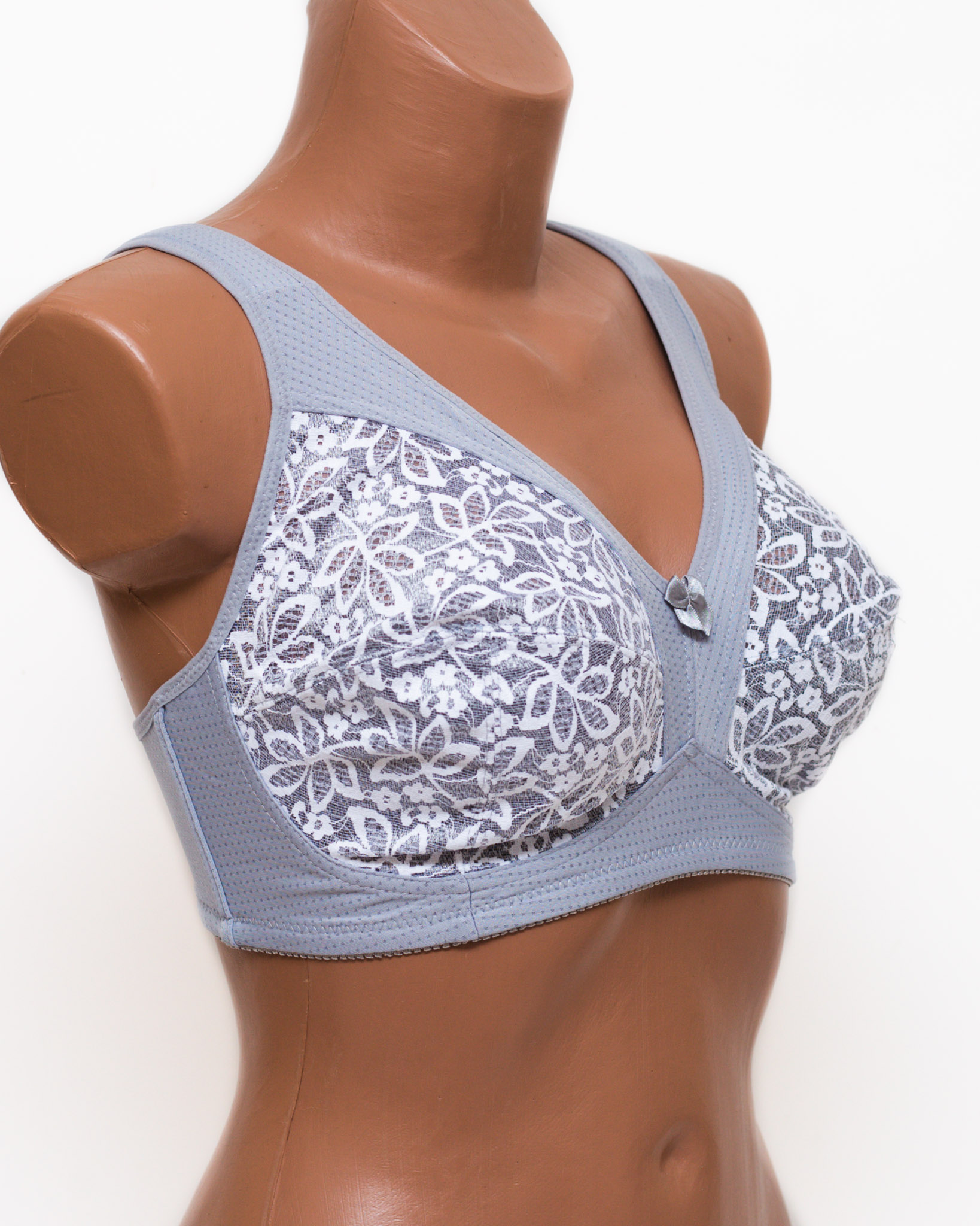 Бюстгальтер без косточек Sofelinna 11243 серый K5203-2