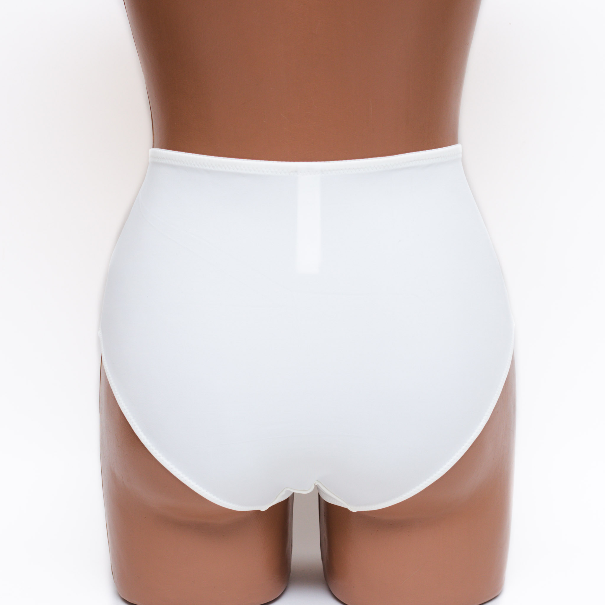 Жіночі трусики високої посадки Anfen 31-057 молочні k3838-2