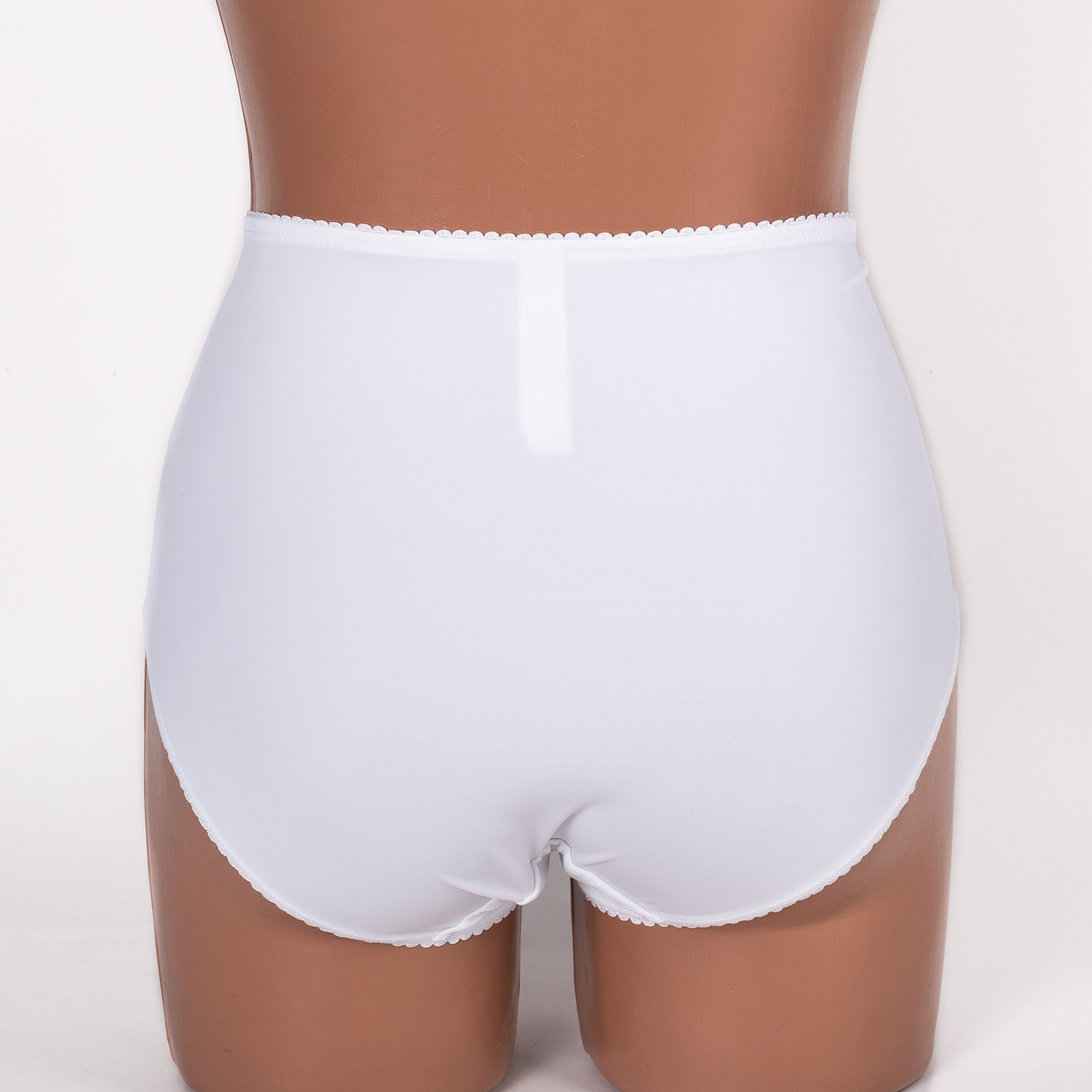 Жіночі трусики високої посадки з мереживом Anfen 5-308 білі k3605-7 Жіночі трусики високої посадки з мереживом Anfen 5-308 білі k3605-7