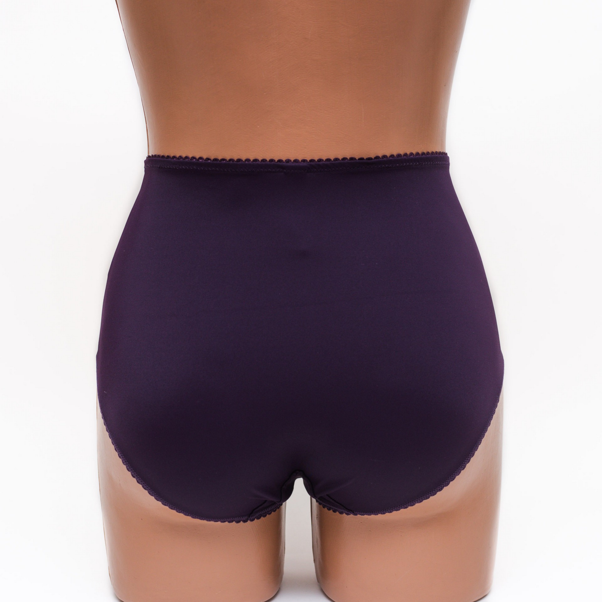Жіночі трусики високої посадки з мереживом Anfen 5-308 фіолетові k3605-6 Жіночі трусики високої посадки з мереживом Anfen 5-308 фіолетові k3605-6