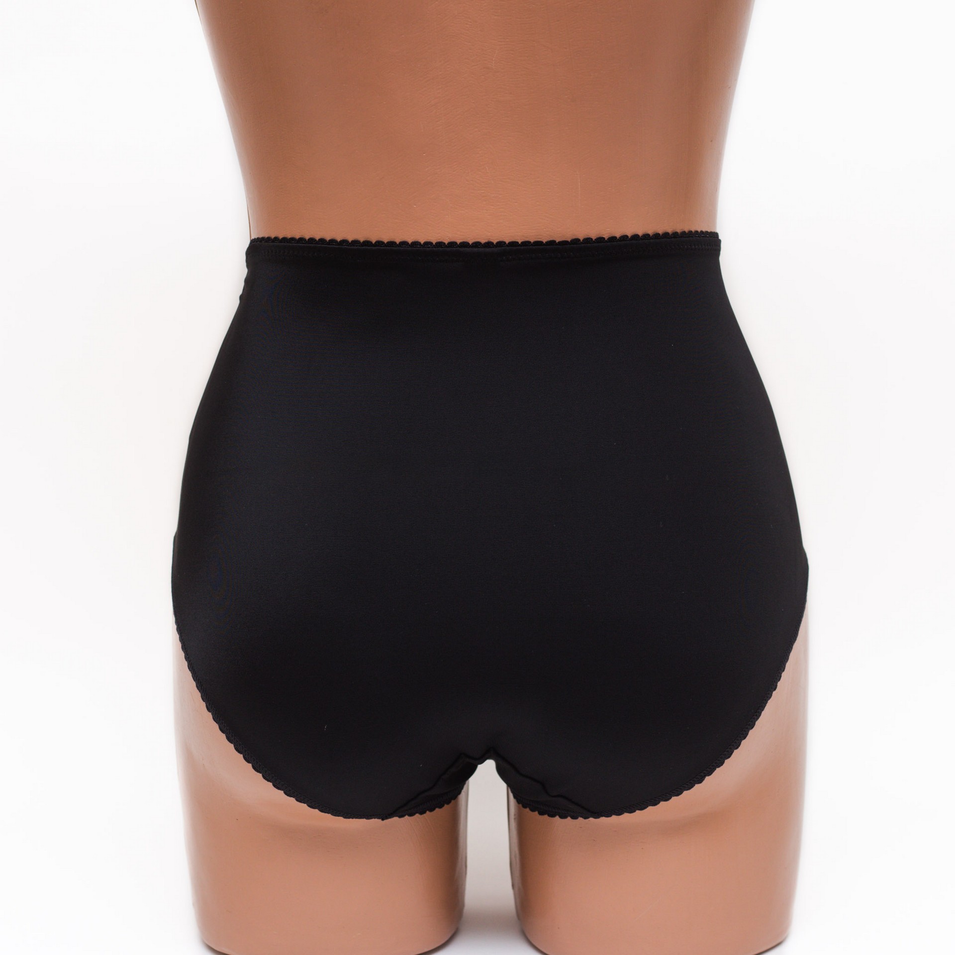 Жіночі трусики високої посадки з мереживом Anfen 5-308 чорні k3605-4 Жіночі трусики високої посадки з мереживом Anfen 5-308 чорні k3605-4