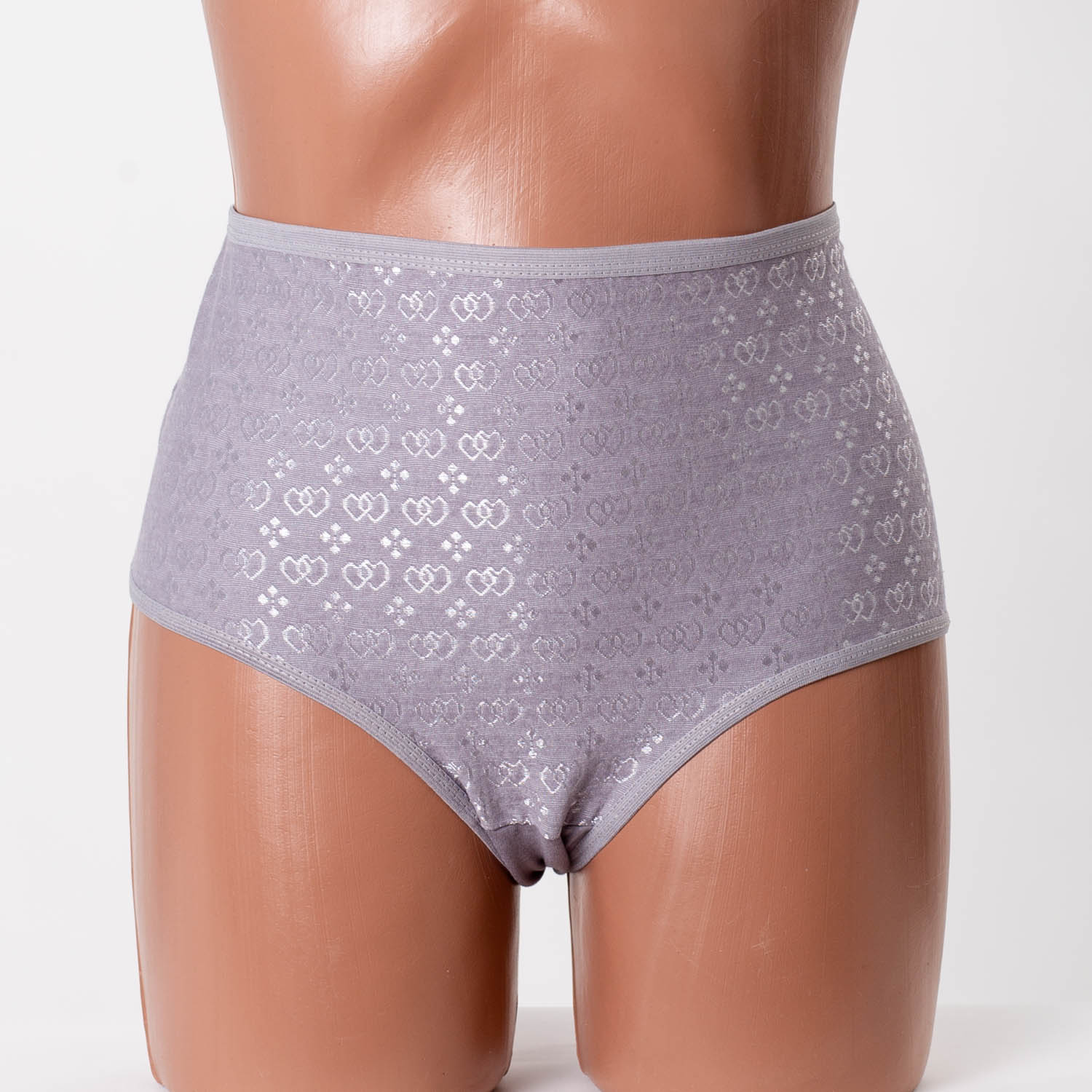 Жіночі труси бавовна Anisse 5577 сірі K3124-7