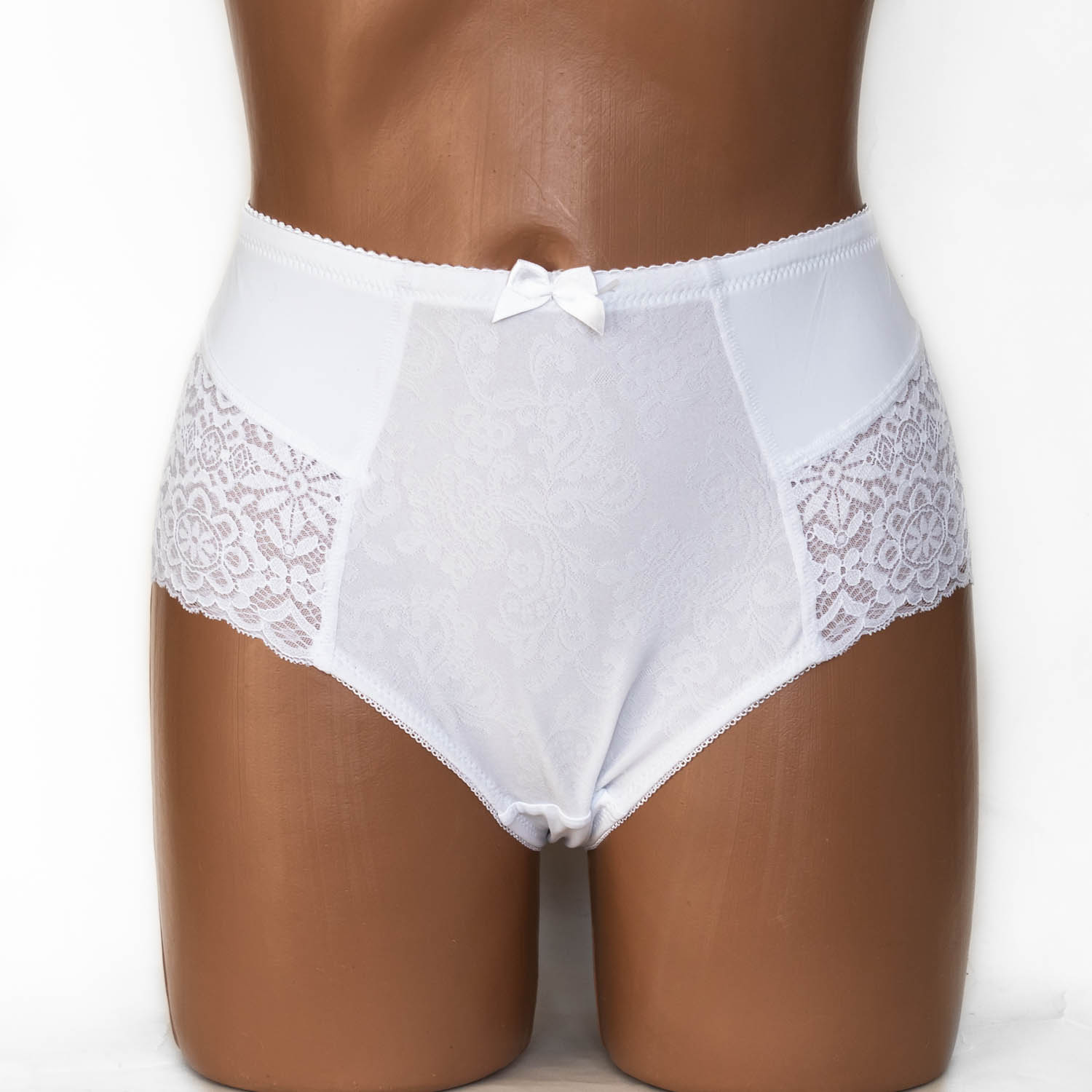 Жіночі труси мікрофібра Annajolly 60988 білі 4403-2