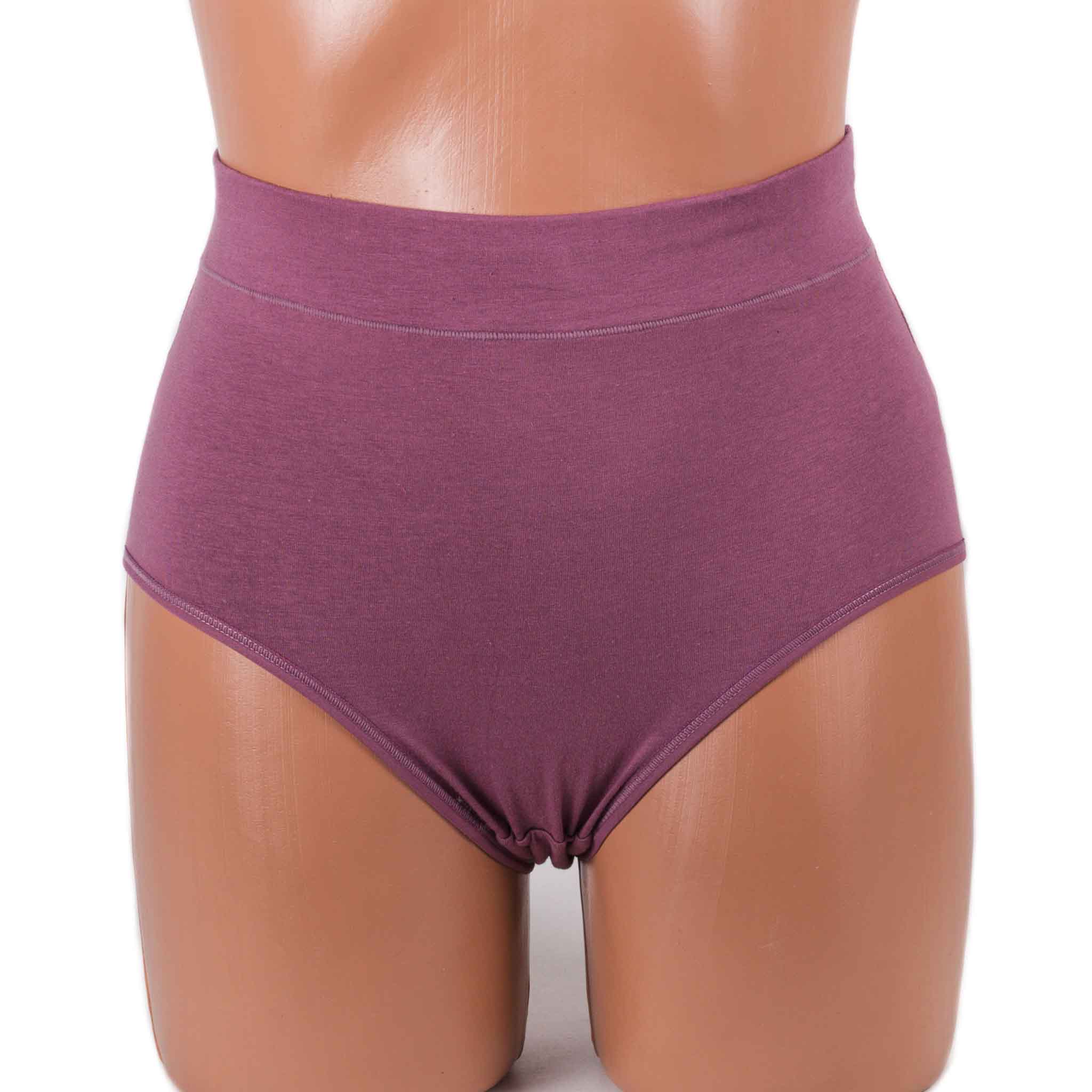 Жіночі трусики бавовна Antifu 612 мокко k3478-9