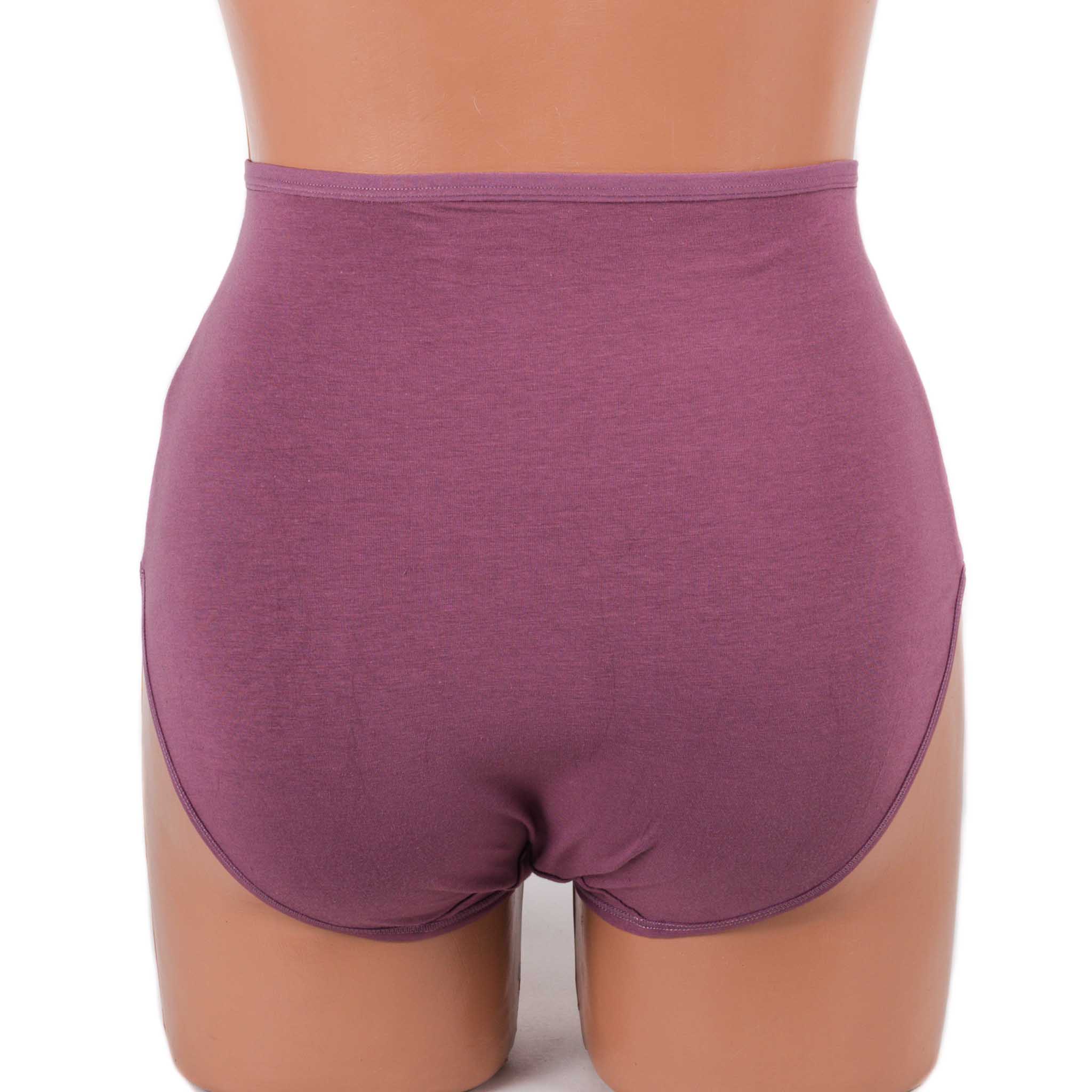 Жіночі трусики бавовна Antifu 612 мокко k3478-9