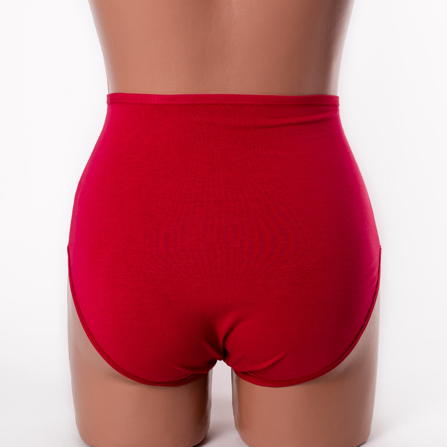 Жіночі трусики бавовна Antifu 612 бордові k3478-12