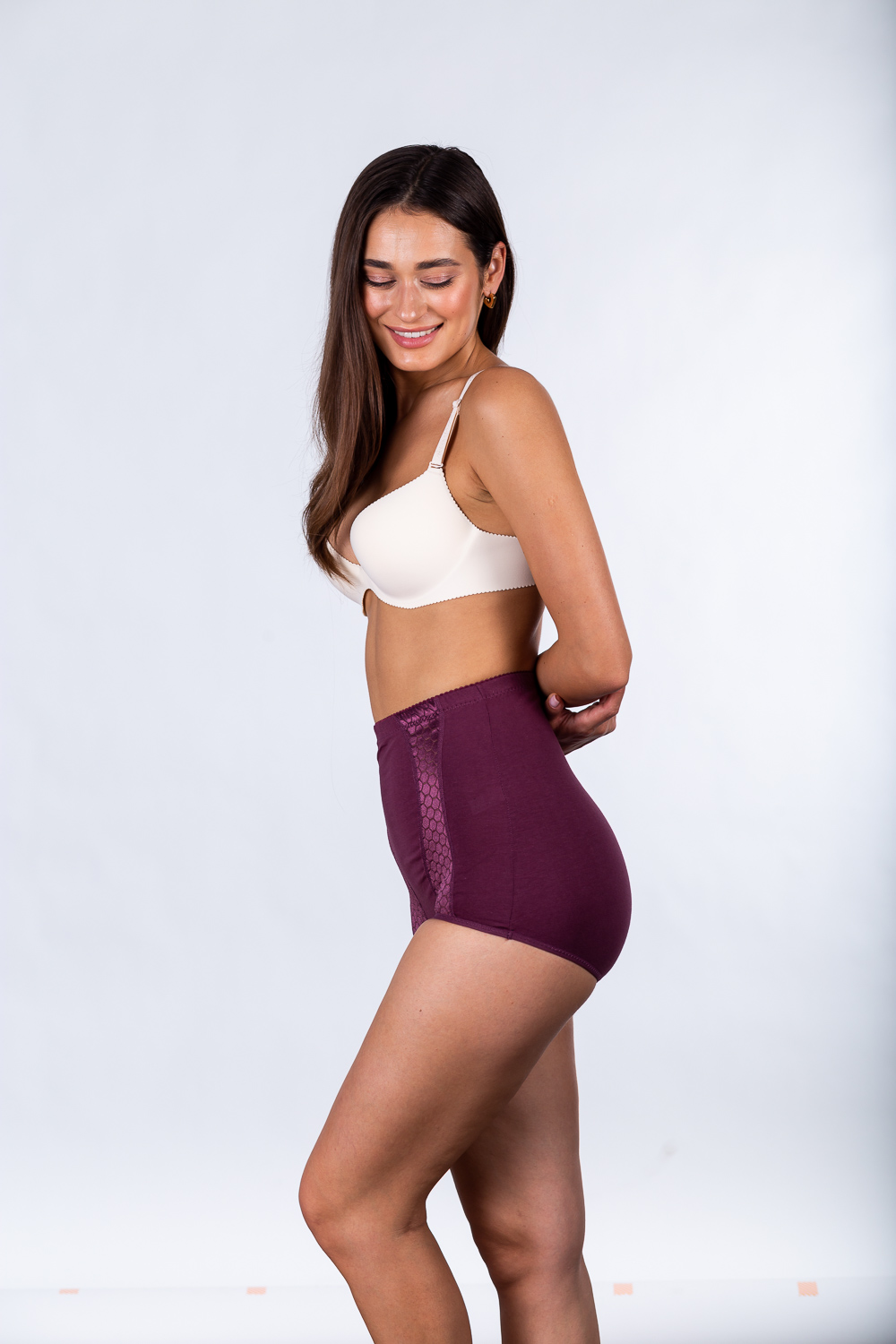 Коригуючі труси-утяжка бавовна Anttifu 6597 марсала 7062-6 Коригуючі труси-утяжка бавовна Anttifu 6597 марсала 7062-6