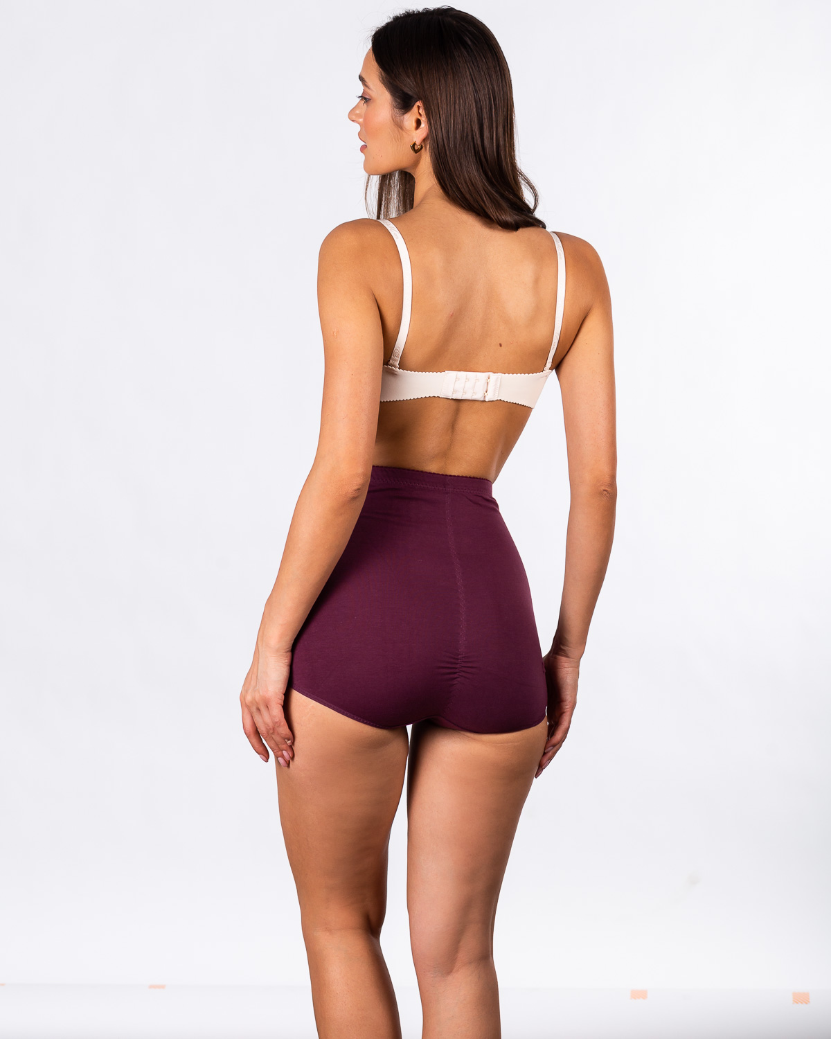 Коригуючі труси-утяжка бавовна Anttifu 6597 марсала 7062-6 Коригуючі труси-утяжка бавовна Anttifu 6597 марсала 7062-6