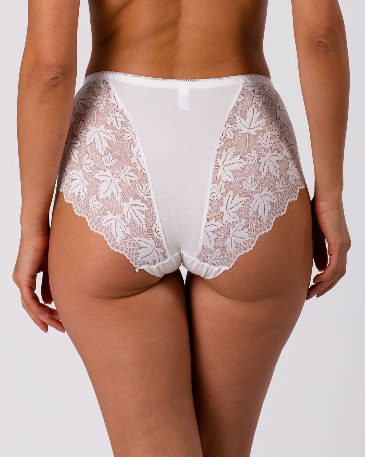 Трусики бавовна з мереживом Biweier 9298 молочні 4209-2 Трусики бавовна з мереживом Biweier 9298 молочні 4209-2