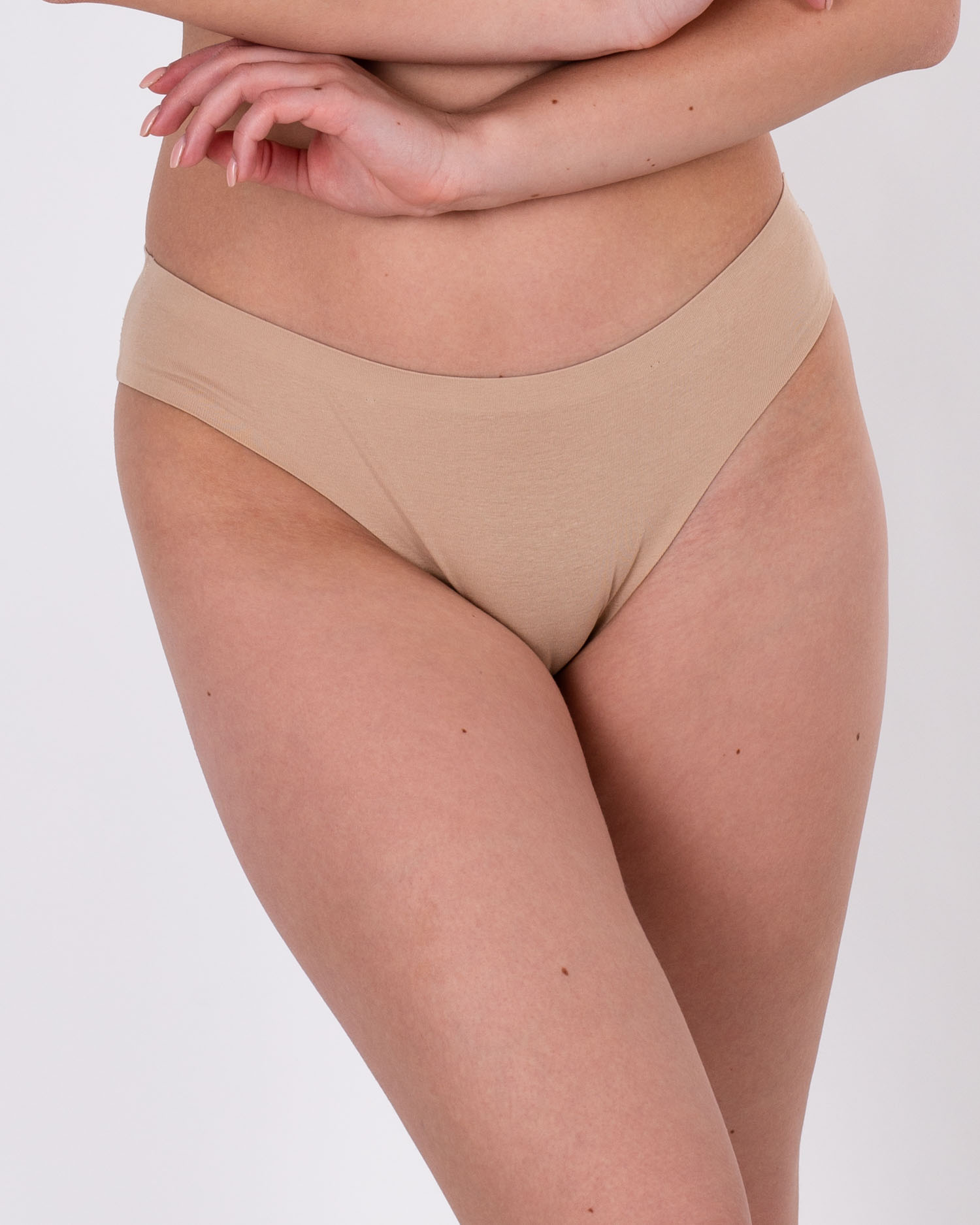 Труси безшовні бавовна Dyana 9583 бежеві 4232-2