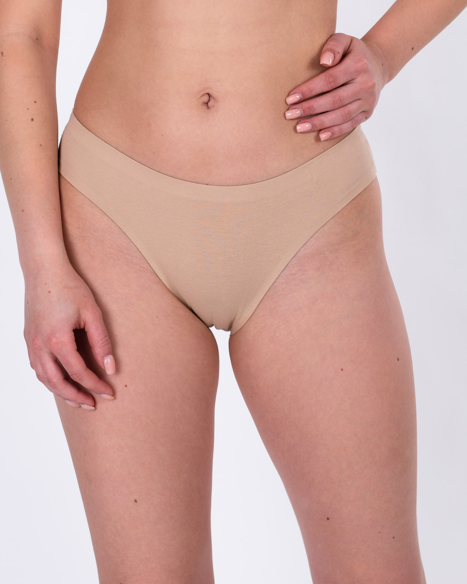 Труси безшовні бавовна Dyana 9583 бежеві 4232-2