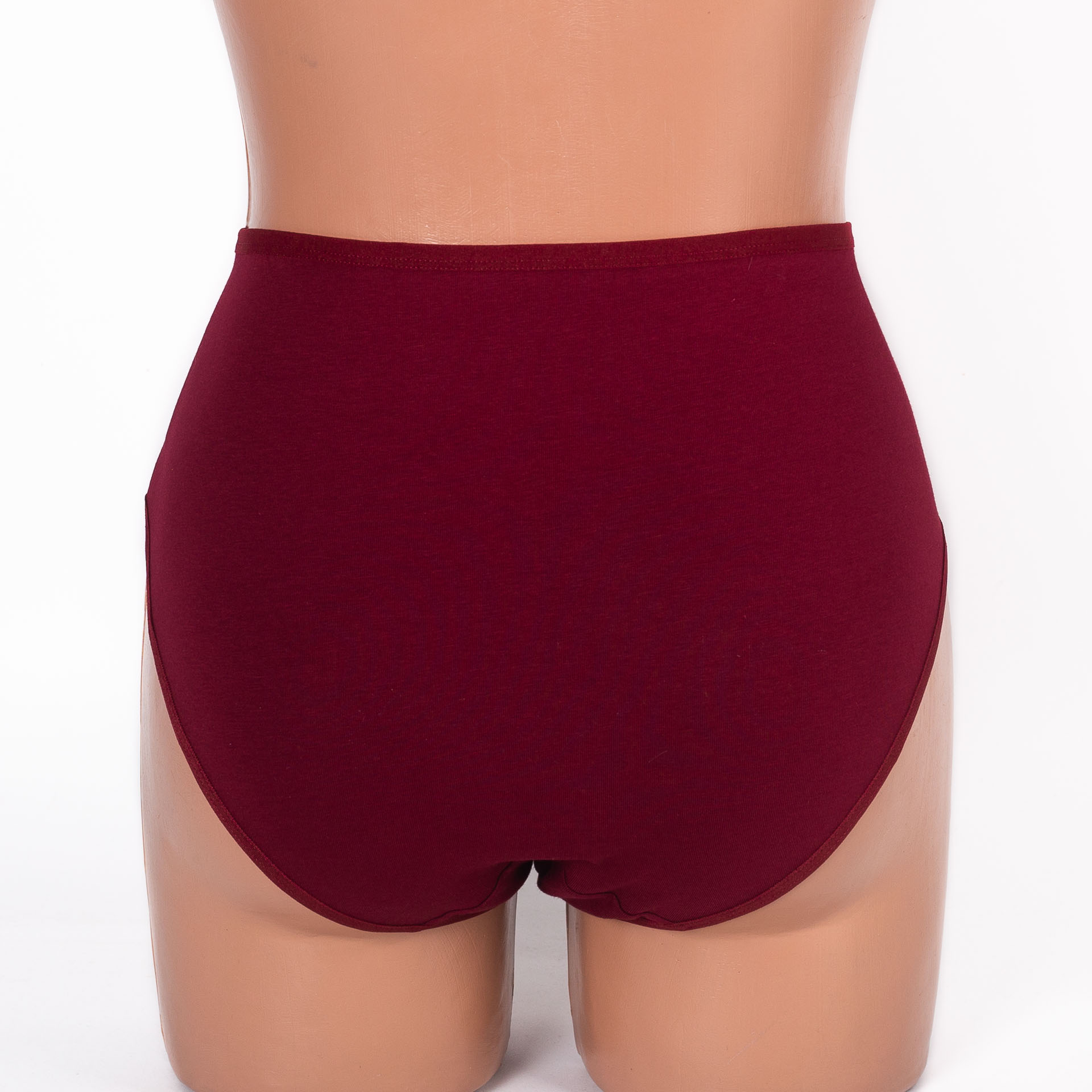 Трусики жіночі бавовна ER and DO бордові 3939-3