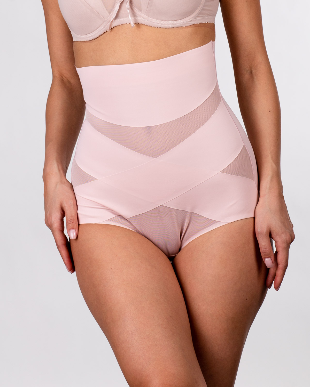 Коригувальні труси Greenice 1040 пудра 7064-2