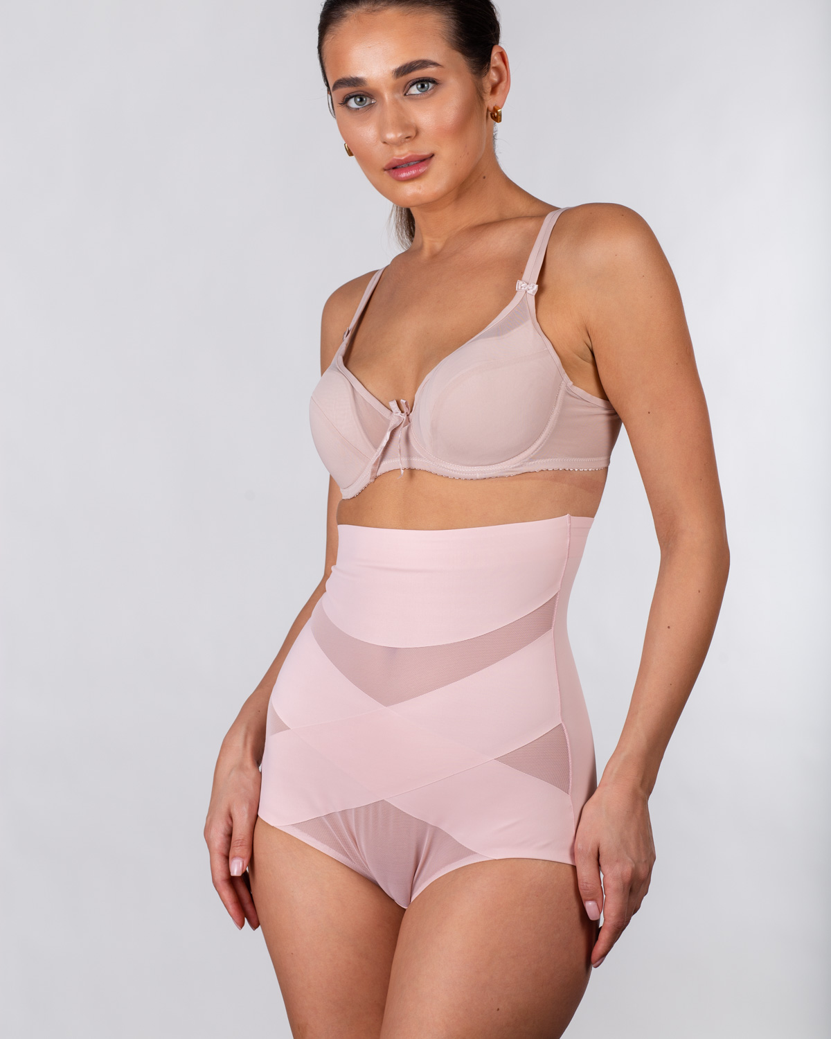 Коригувальні труси Greenice 1040 пудра 7064-2