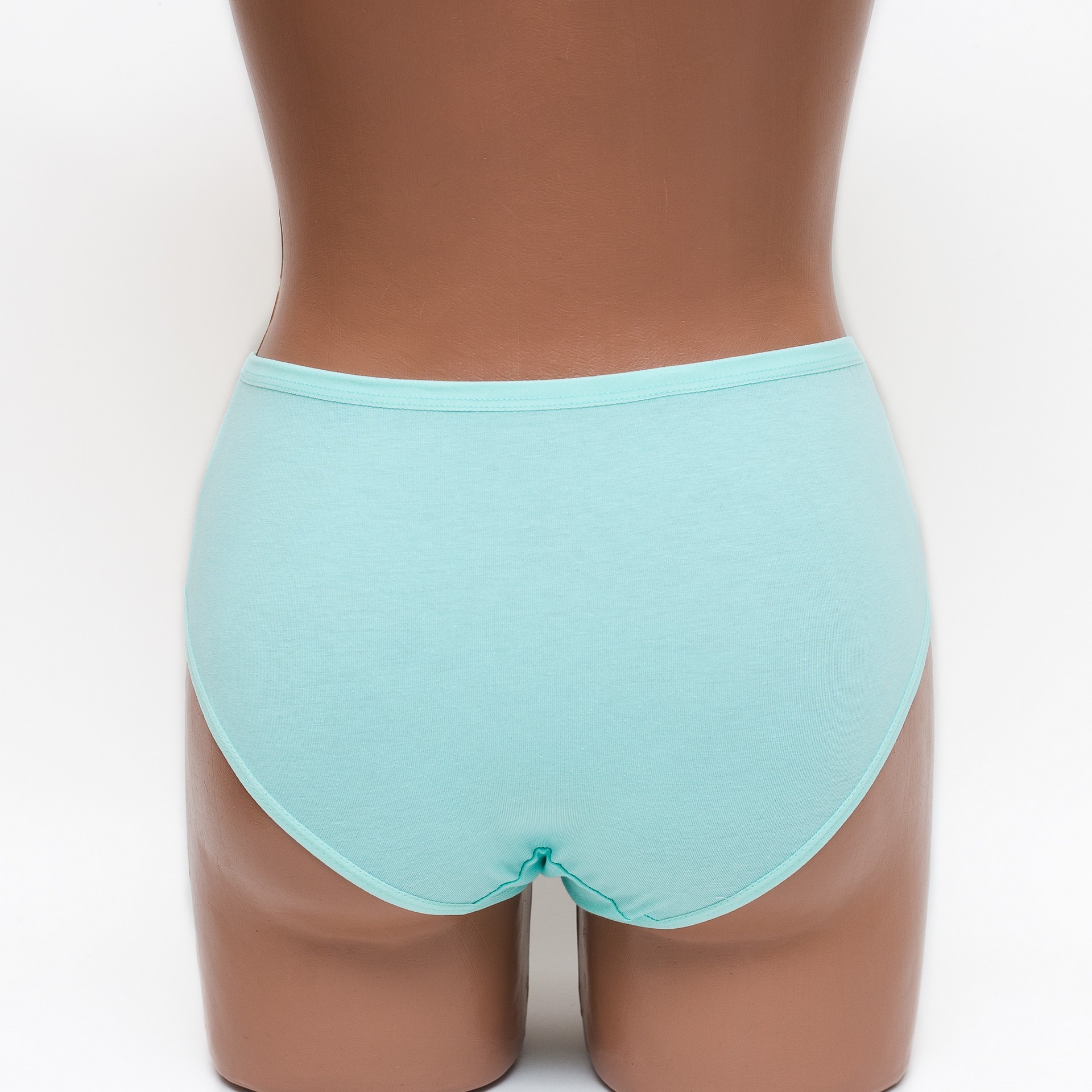 Трусики жіночі сліп бавовна з мереживом MDL 4003 м'ята k3449-17