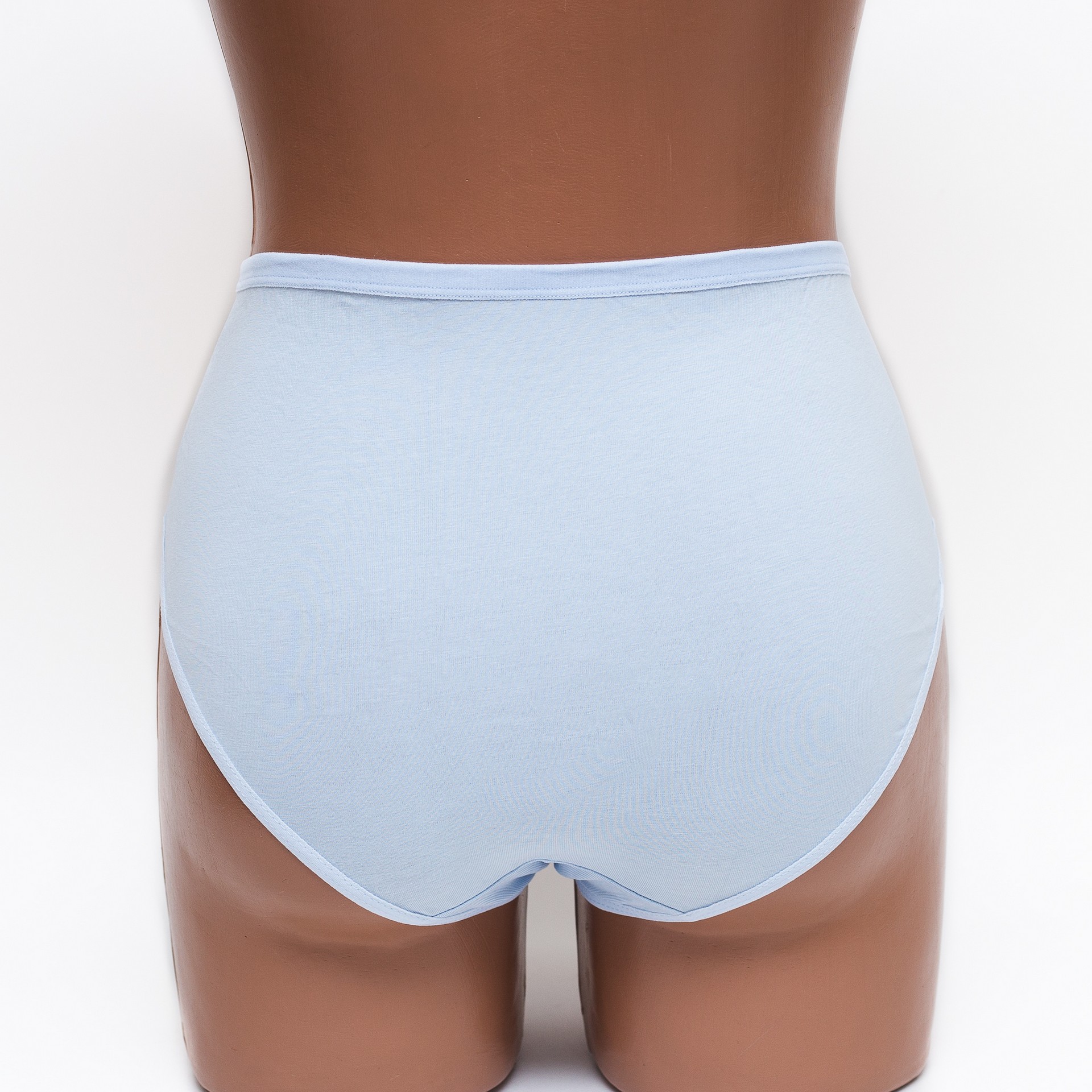 Трусики жіночі сліп бавовна з мереживом MDL 4003 блакитні k3449-9