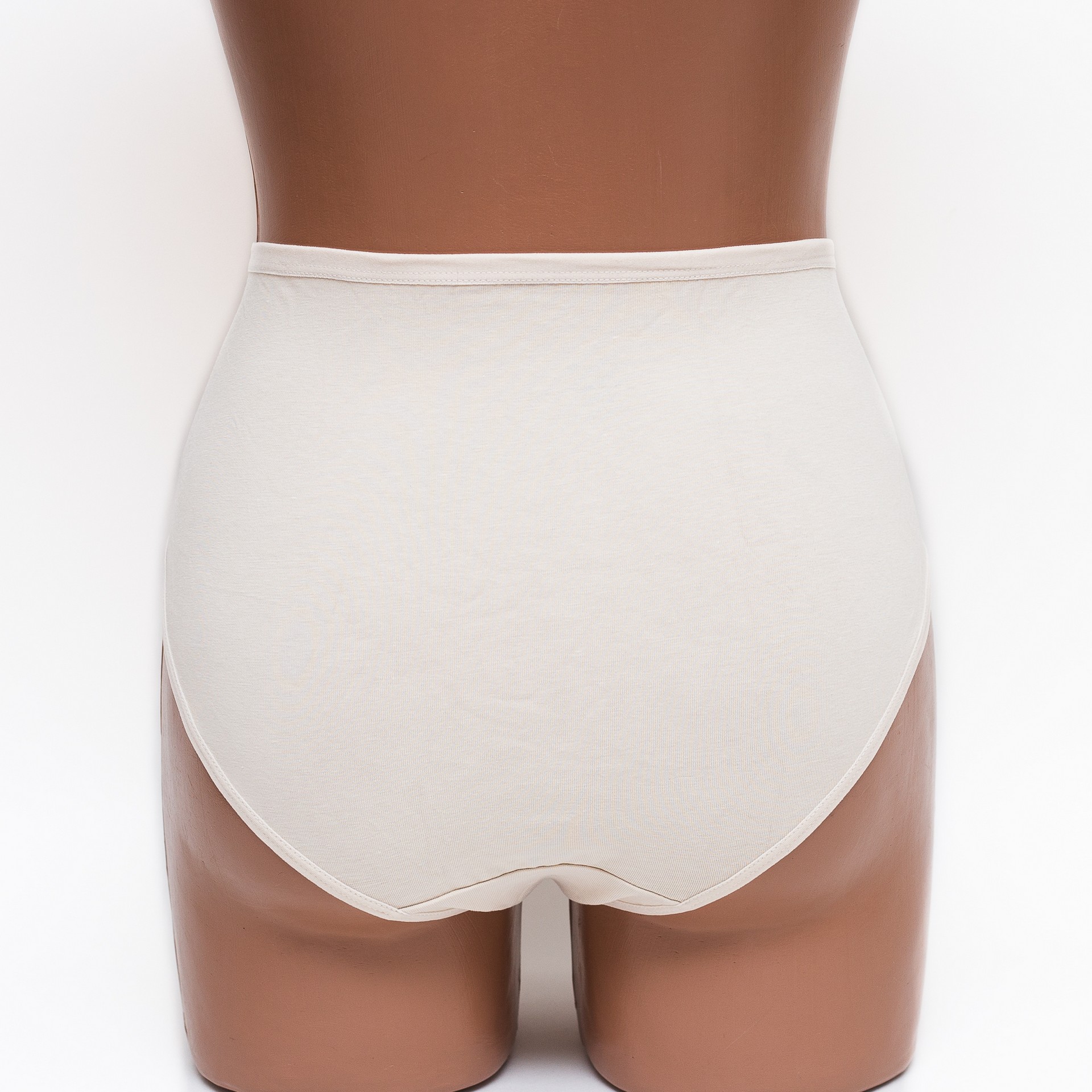 Трусики жіночі сліп бавовна з мереживом MDL 4003 кавові k3449-14