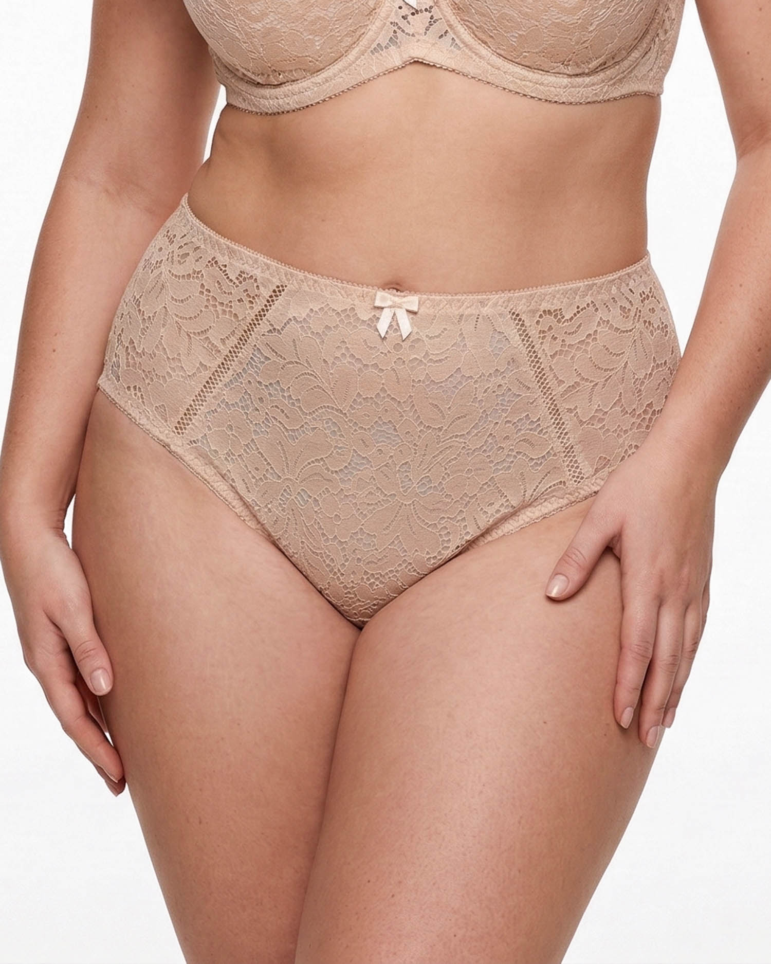 Жіночі труси мереживо та мікрофібра Weiyesi 18002 бежеві 4458-1 Жіночі труси мереживо та мікрофібра Weiyesi 18002 бежеві 4458-1