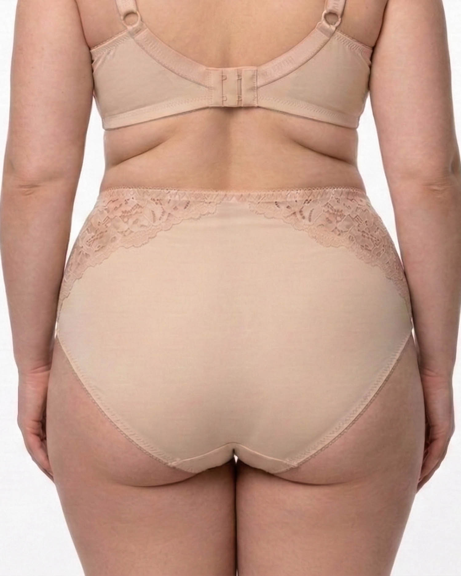 Жіночі труси мереживо та мікрофібра Weiyesi 18002 бежеві 4458-1 Жіночі труси мереживо та мікрофібра Weiyesi 18002 бежеві 4458-1