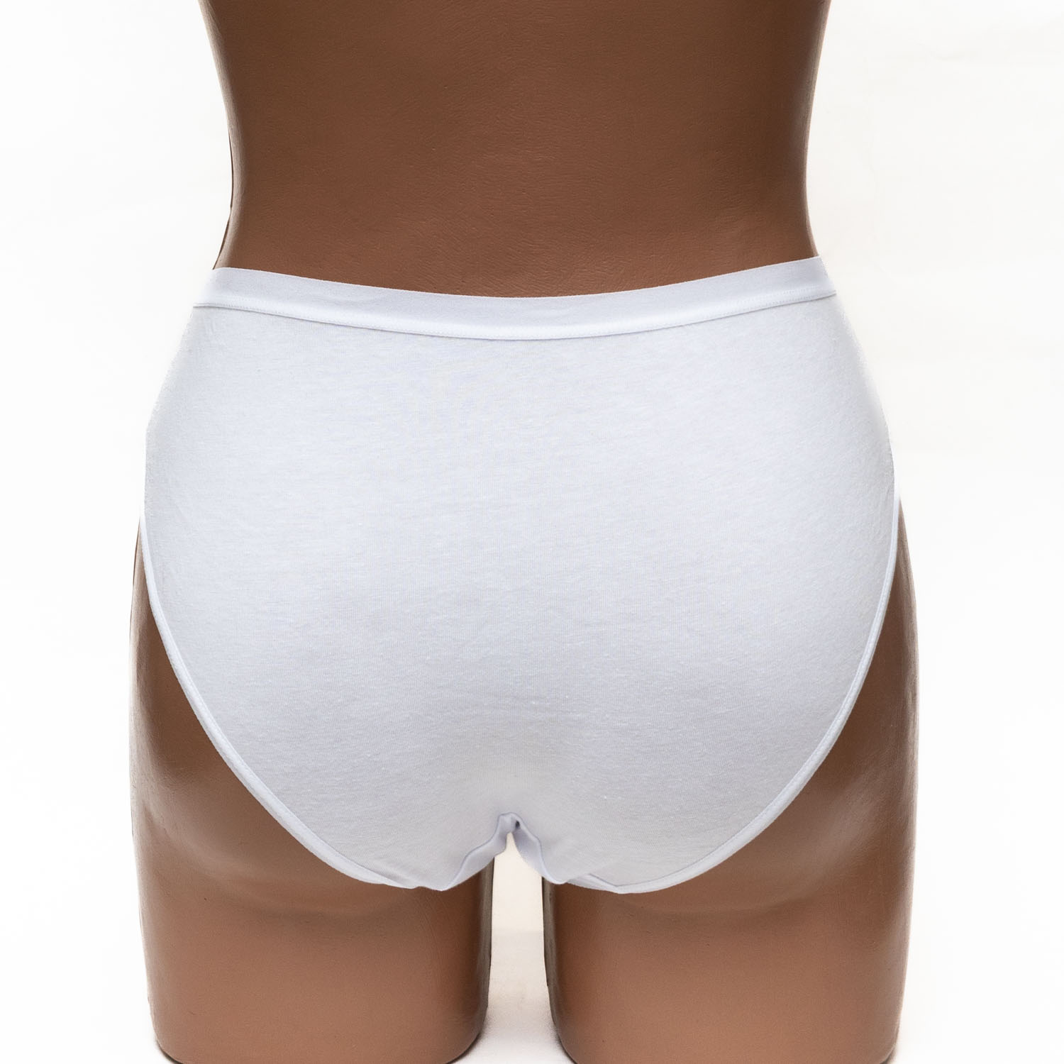 Жіночі труси бавовняні Wiwi білі 4446-1