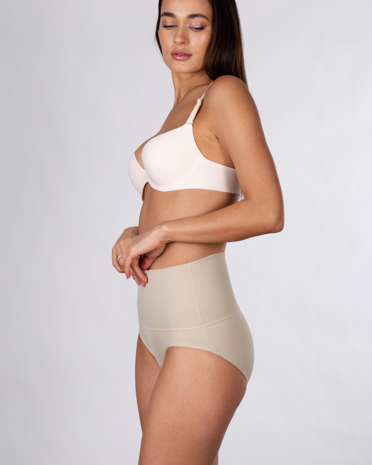 Корректирующие трусы пояс Bobiqi 454 бежевые k3201-1 Корректирующие трусы пояс Bobiqi 454 бежевые k3201-1