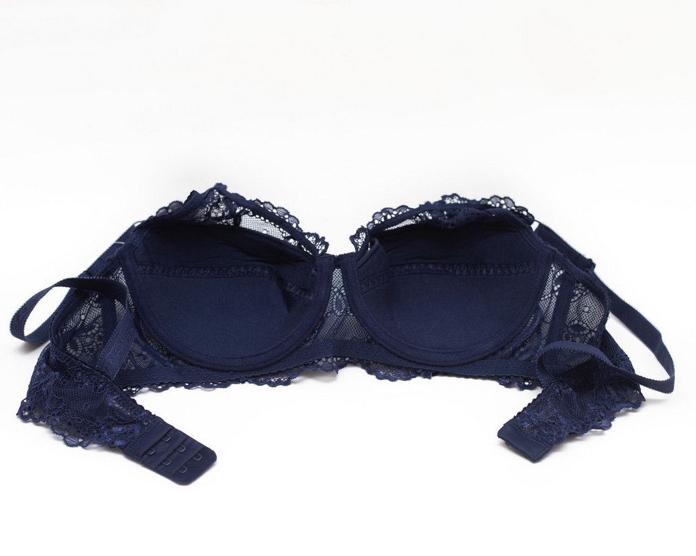 Бюстгальтер мереживна м'яка чашка Anfen 919 синій 919-4