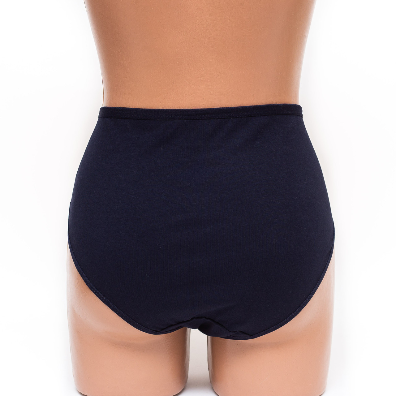 Трусики жіночі сліп бавовна з мереживом MDL 4003 сині k3449-1