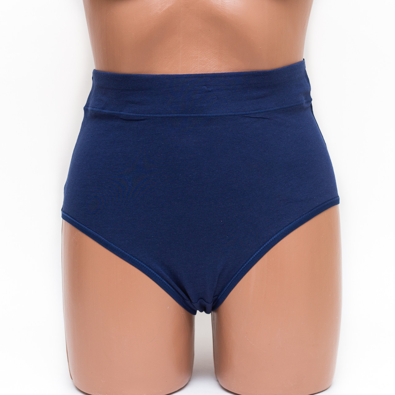Жіночі трусики бавовна Antifu 612 сині k3478-6