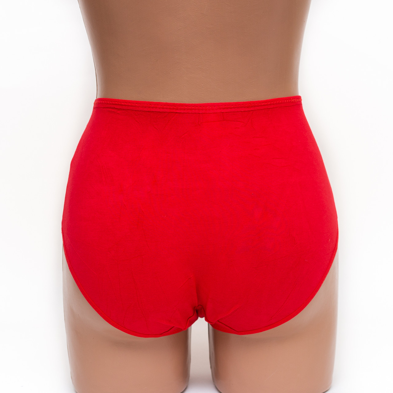 Женские трусики хлопок Menyalas 6664 красные k3479-5