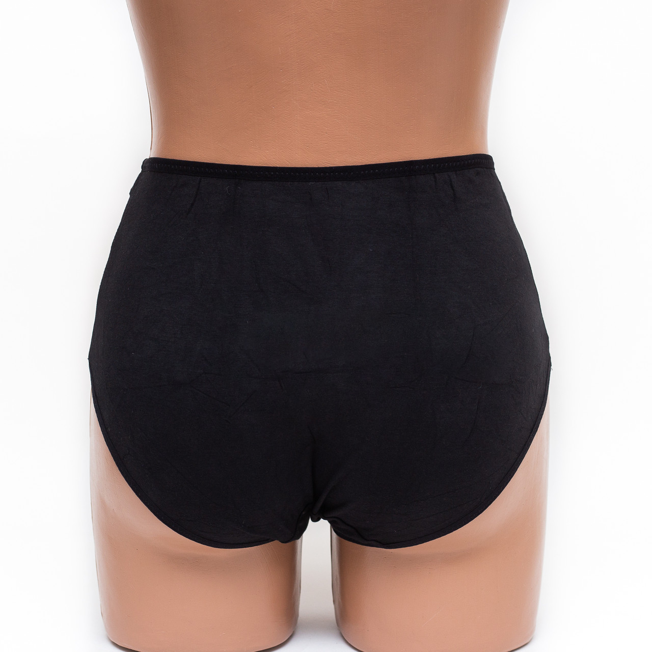 Женские трусики хлопок Menyalas 6664 черные k3479-8