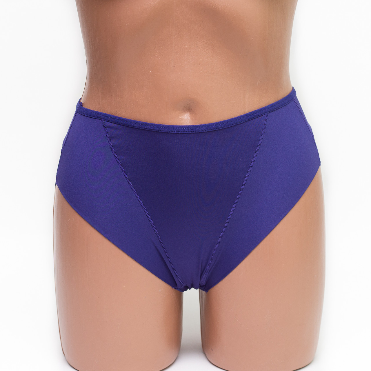 Жіночі коригуючі труси-стрінги мікрофібра із сіткою Lulola 865 сині k3205-2