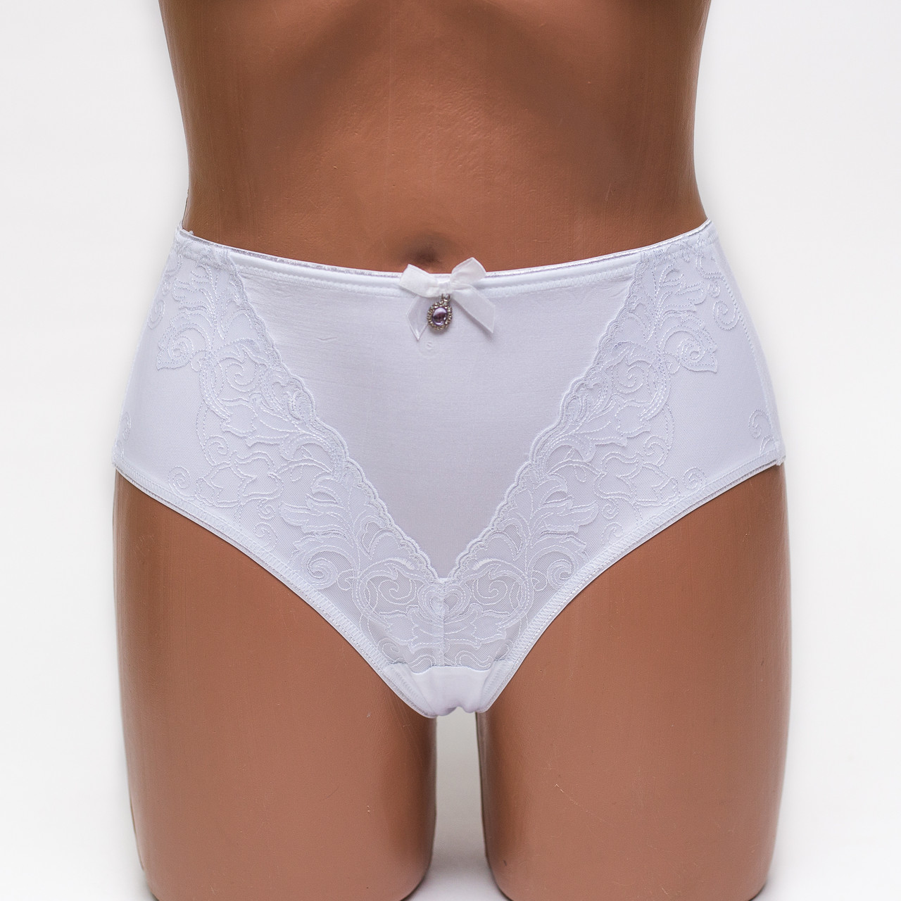 Жіночі трусики мікрофібра Lanny mode 51528 білі k3516-3