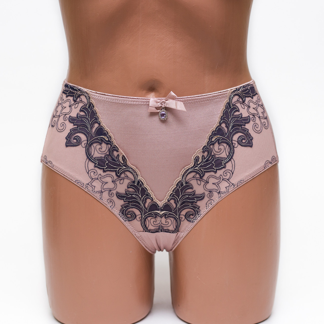 Жіночі трусики мікрофібра Lanny mode 51528 капучино k3516-5