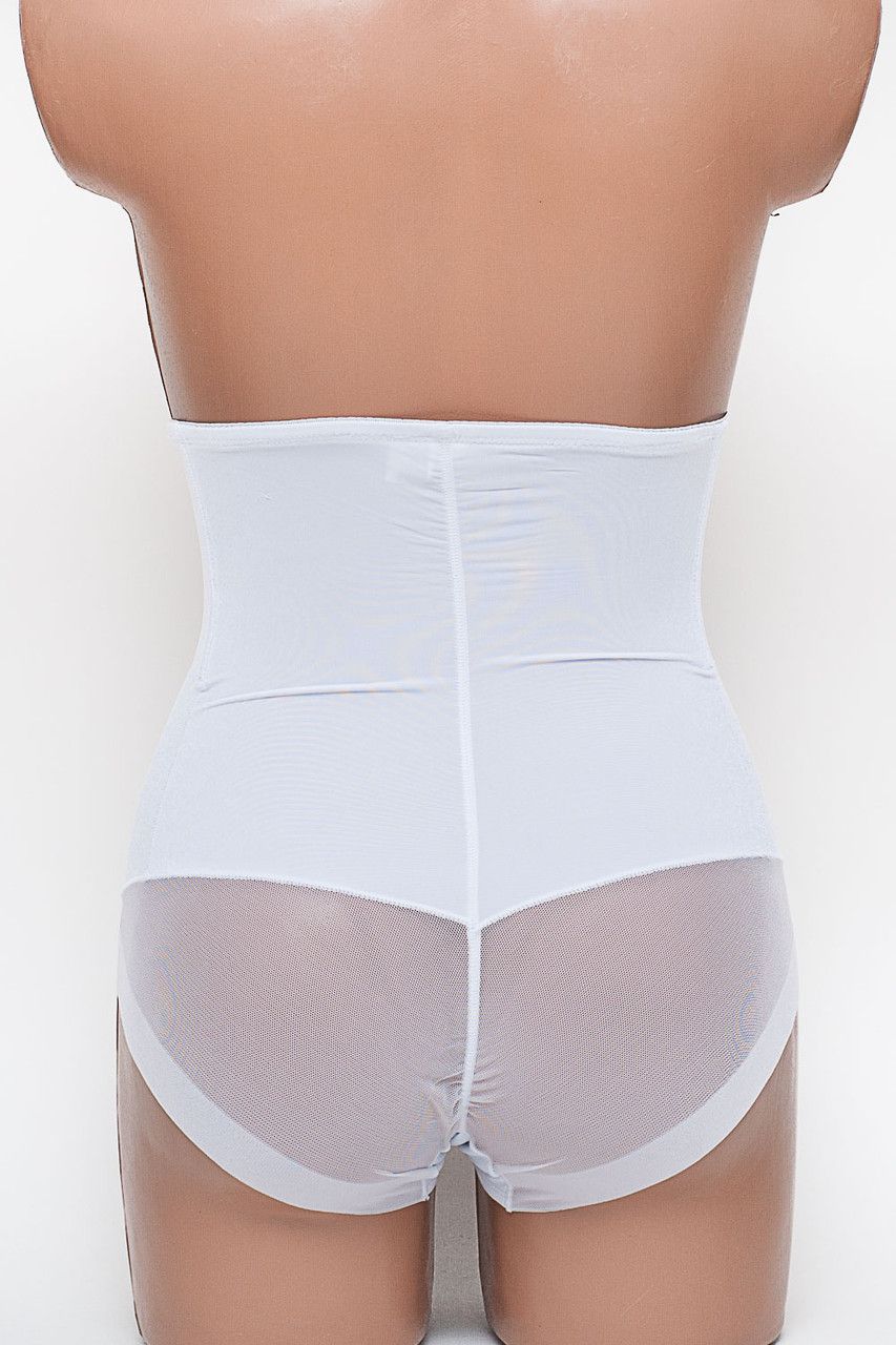 Корректирующие бесшовные трусы Rosa Junio 8114 белые k3102-1