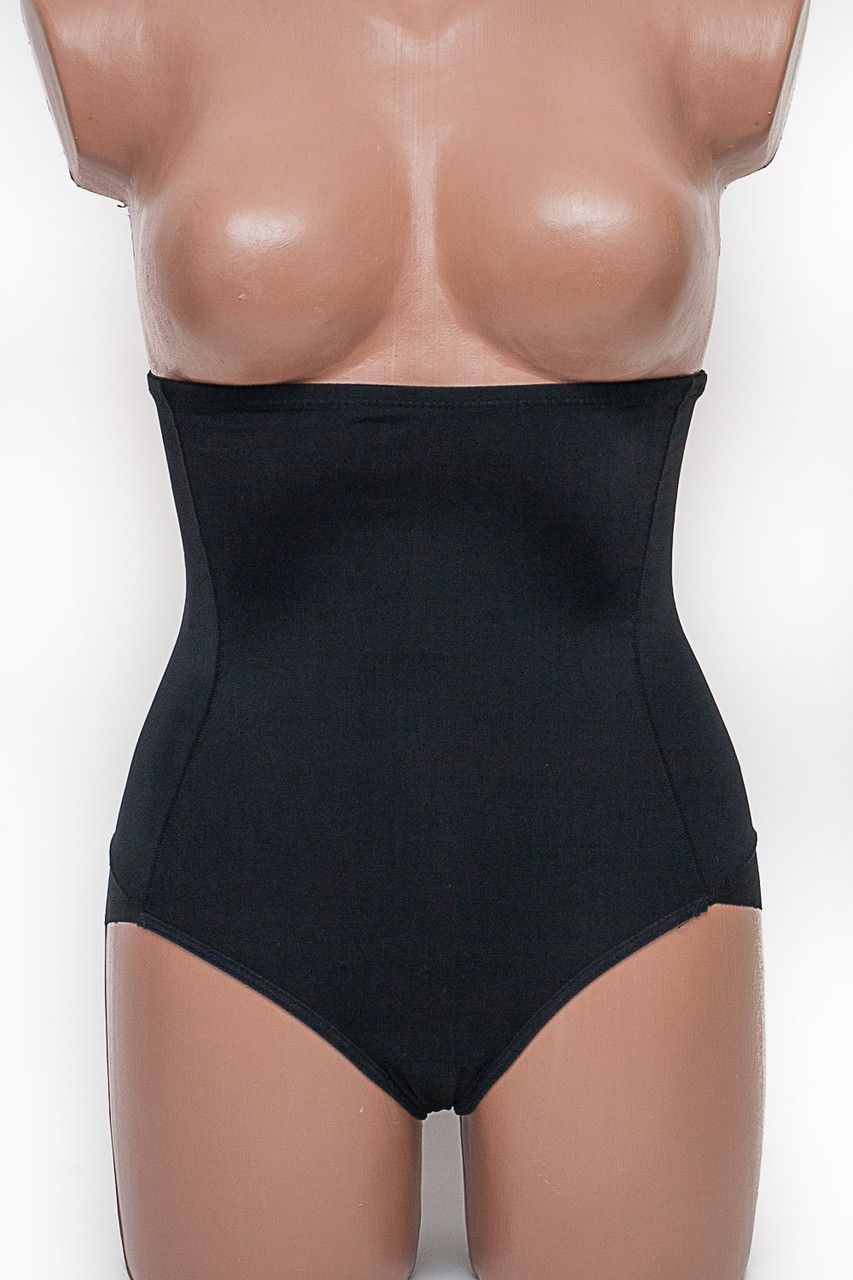 Корректирующие бесшовные трусы Rosa Junio 8114 черные k3102-4