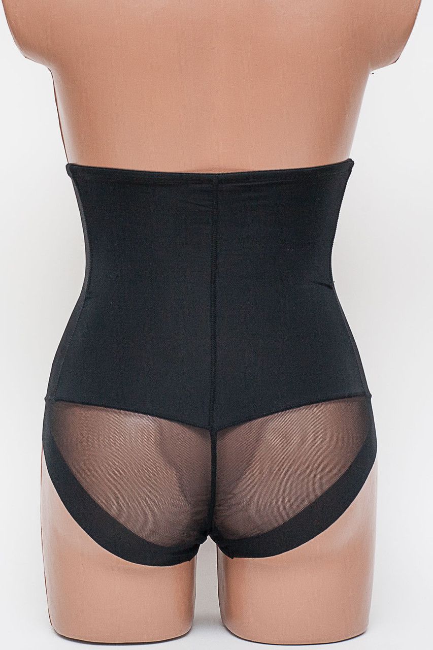 Корректирующие бесшовные трусы Rosa Junio 8114 черные k3102-4