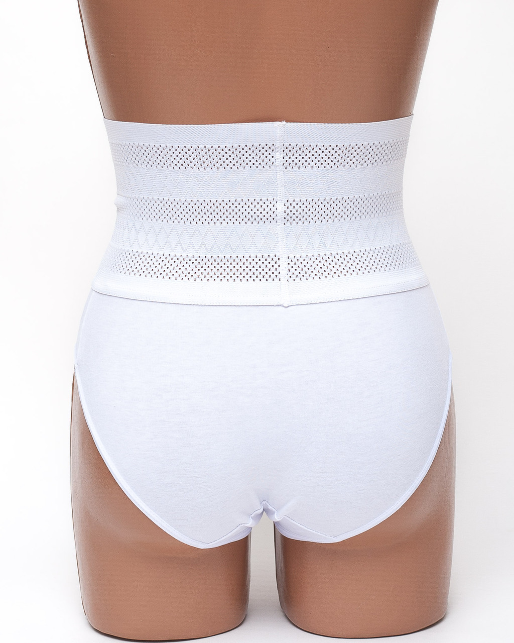  Корректирующие трусы пояс Ouno 6574 белые k3135-1