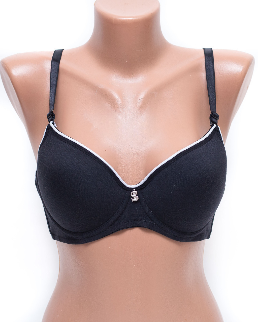 Спортивный бюстгальтер HAN 2008 черный k5159-6