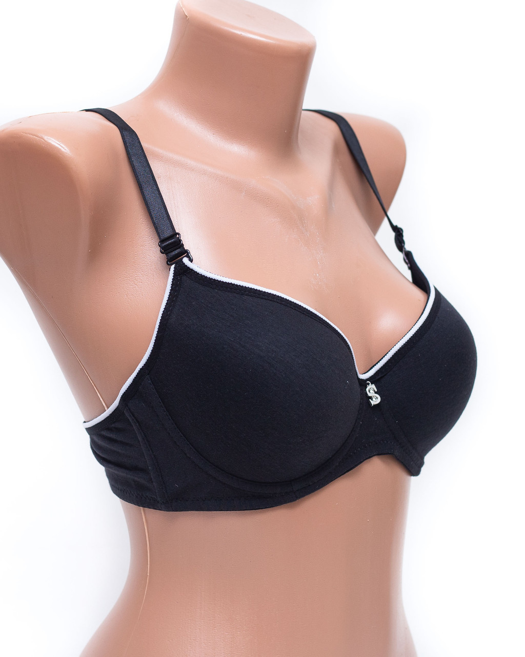 Спортивный бюстгальтер HAN 2008 черный k5159-6