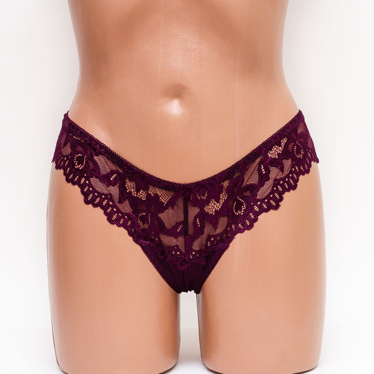 Трусики стрінги Biweier 287 марсала k3295-2