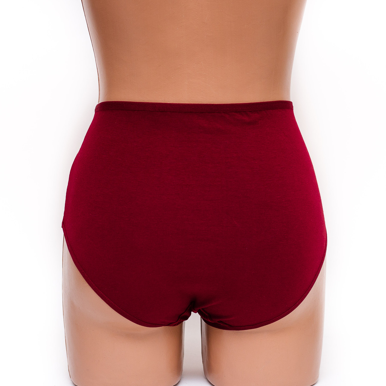 Женские трусы хлопок ER and DO 368 бордовые K3284-2
